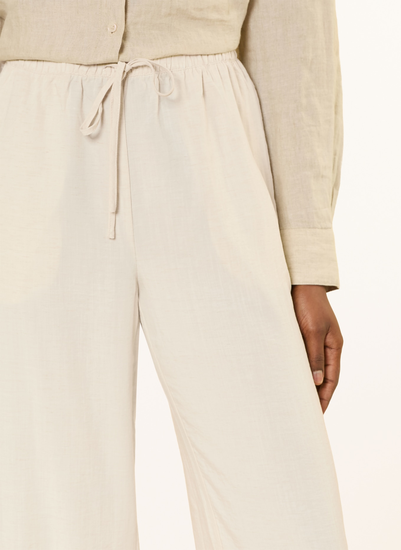 MSCH COPENHAGEN Hose MSCHDARIA im Jogging-Stil: BEIGE