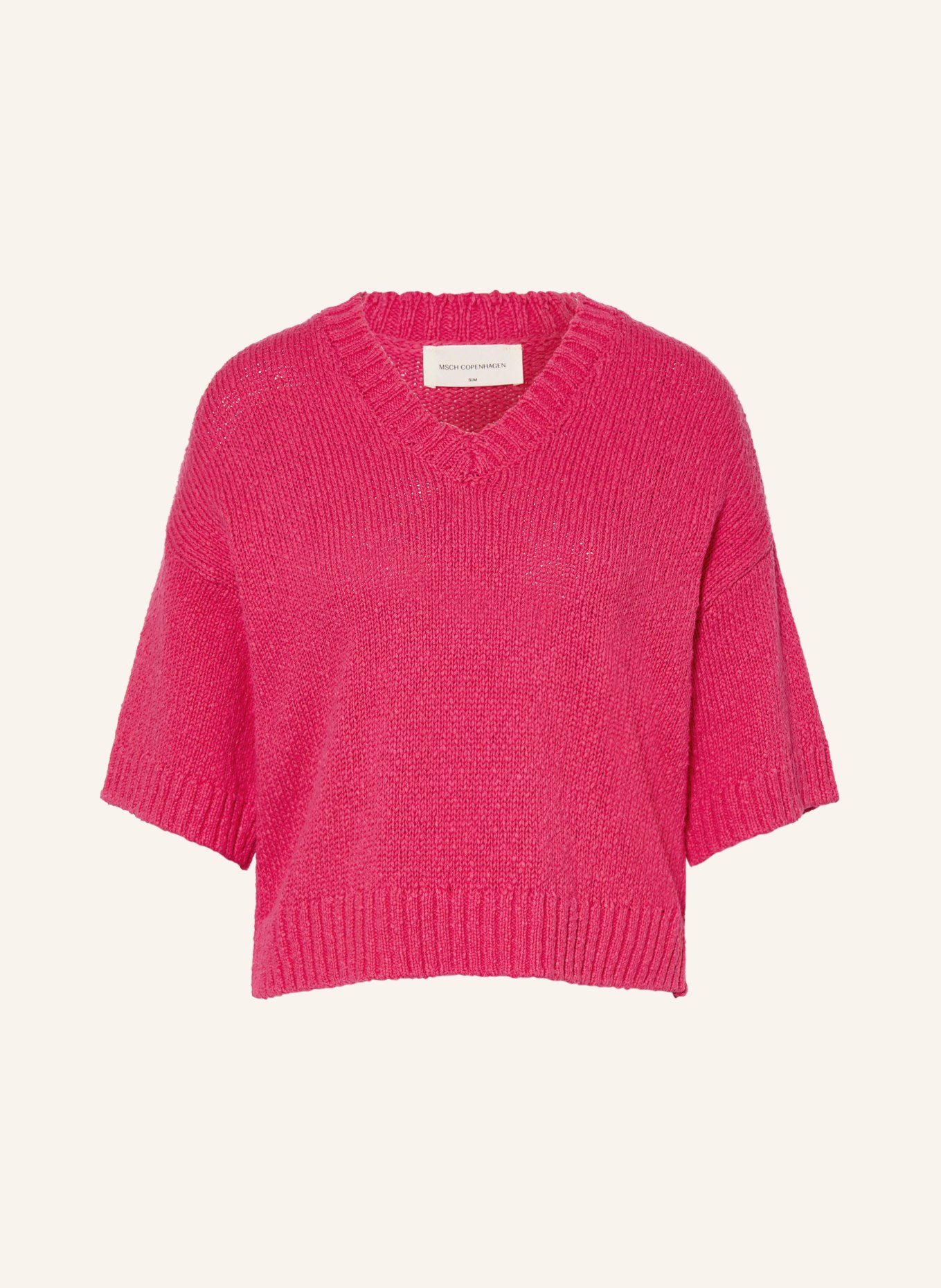 MSCH COPENHAGEN MSCHHANNALIE Knit Shirt: PINK