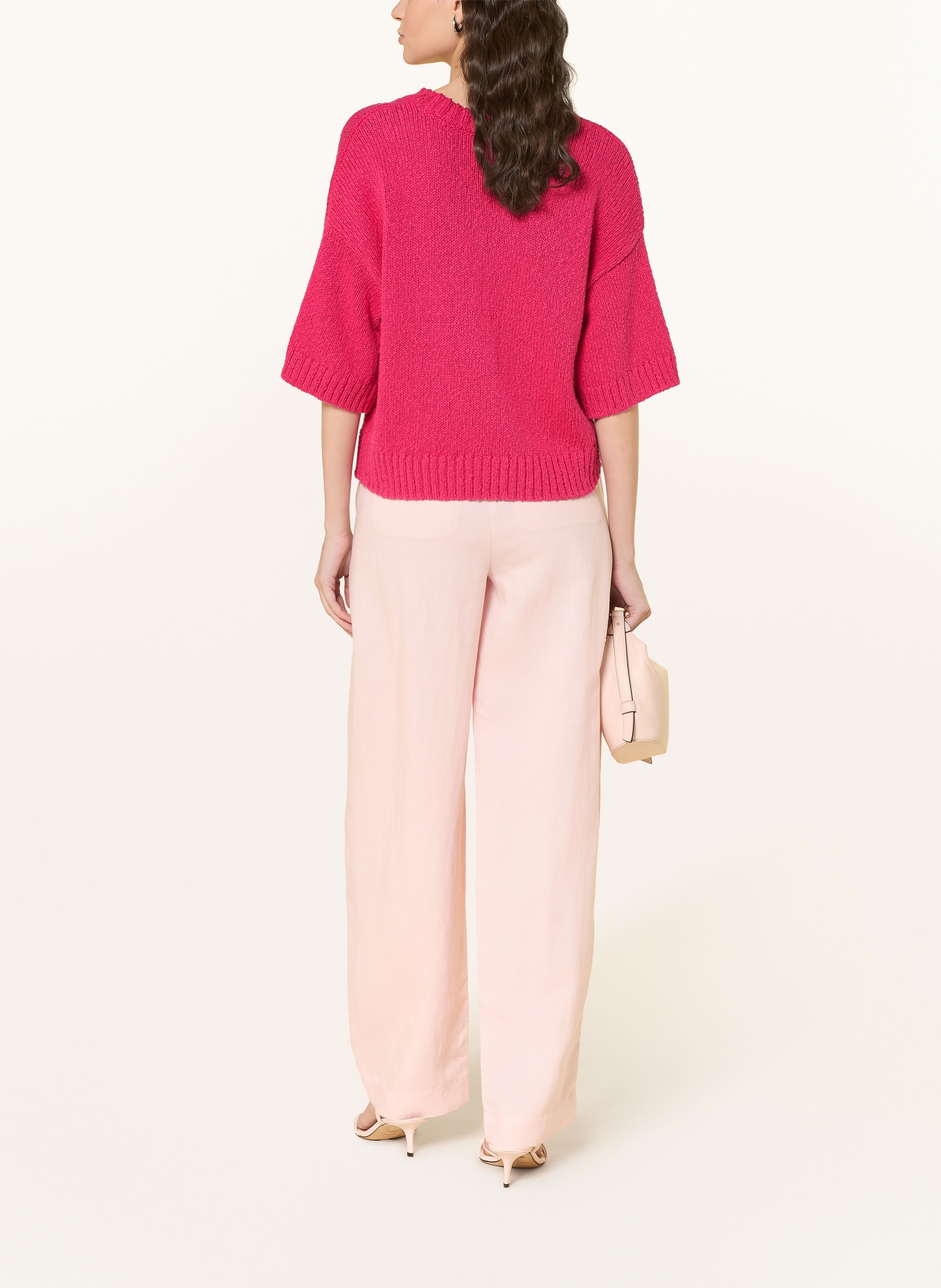 MSCH COPENHAGEN MSCHHANNALIE Knit Shirt: PINK