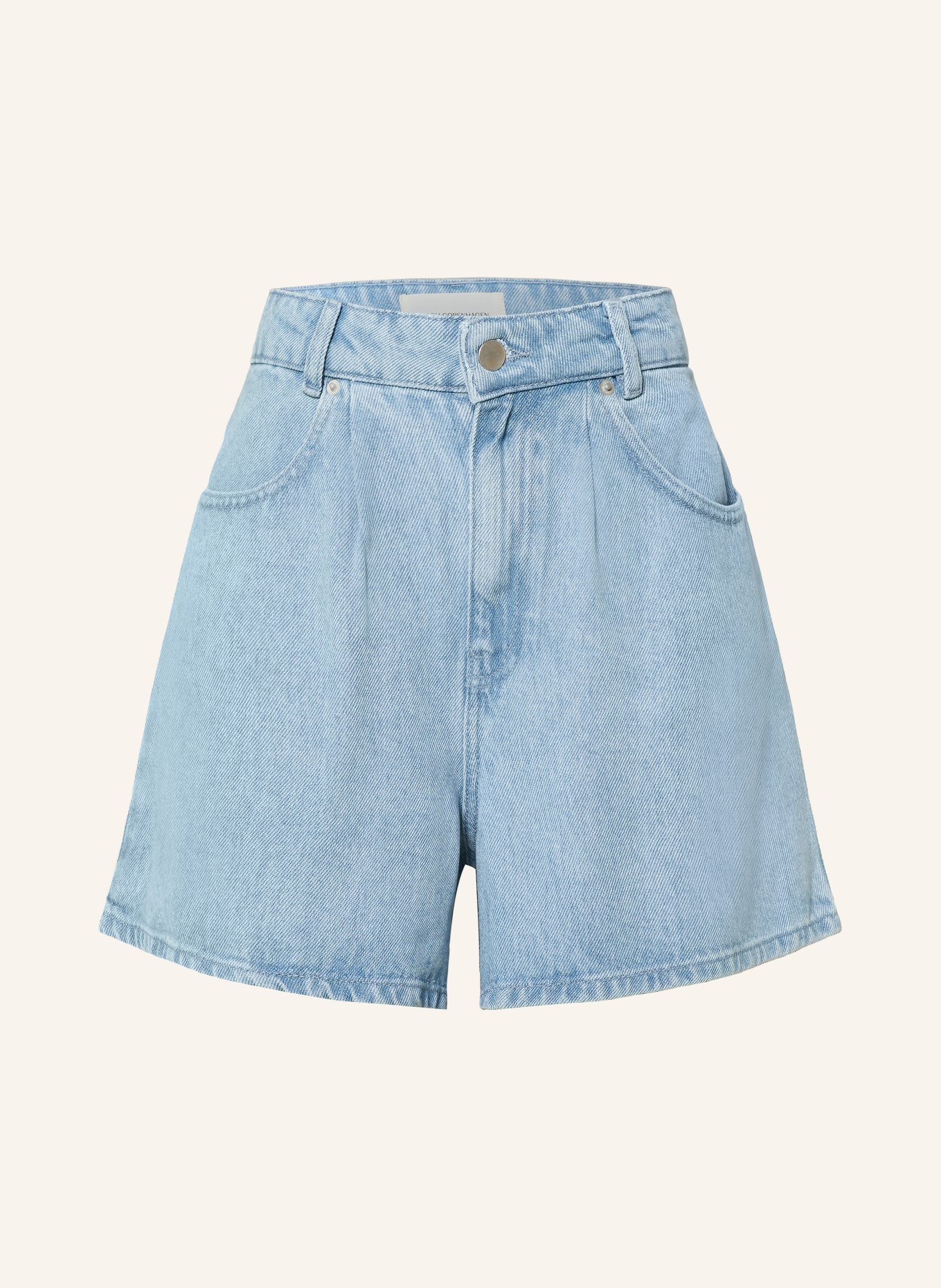 MSCH COPENHAGEN Jeansshorts SAPHINA: Light Blue Wash