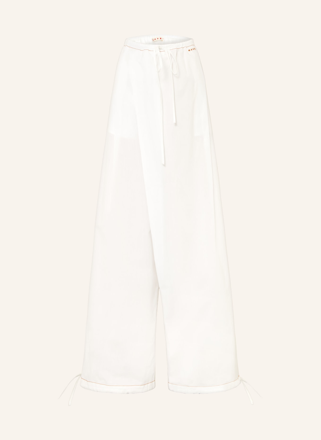 MARNI Hose: WEISS