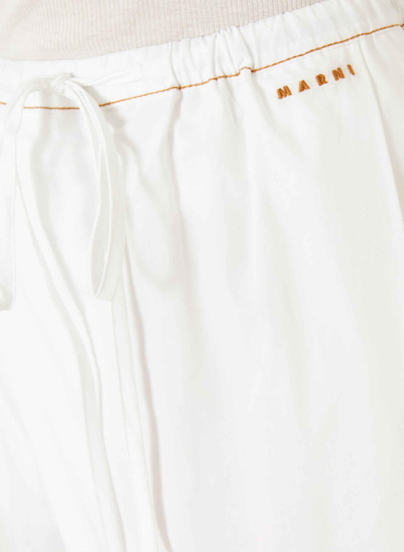 MARNI Hose: WEISS