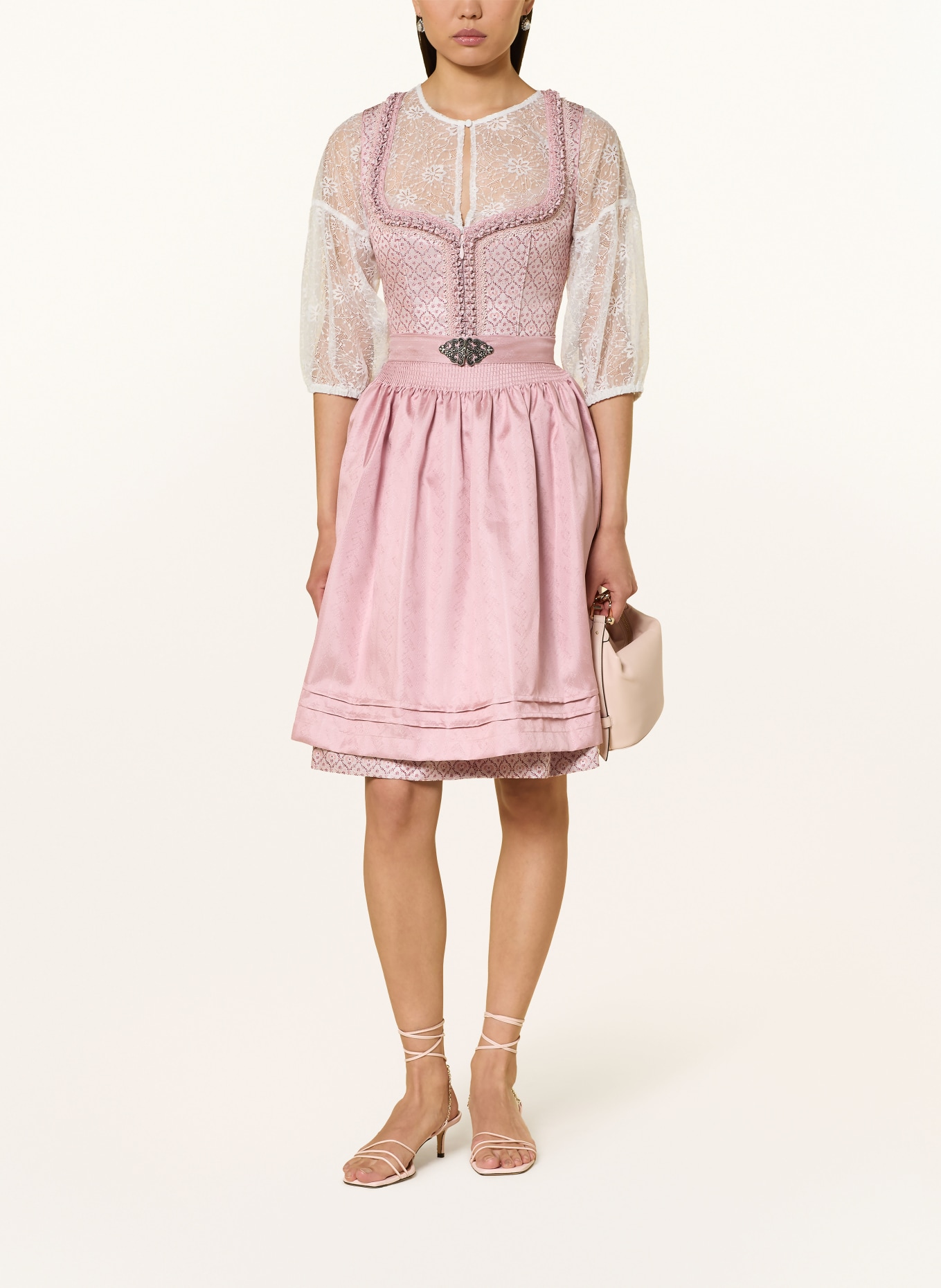 KRÜGER Dirndl DANARA: ROSE CLAIR / ROSÉ / ROUGE FONCÉ