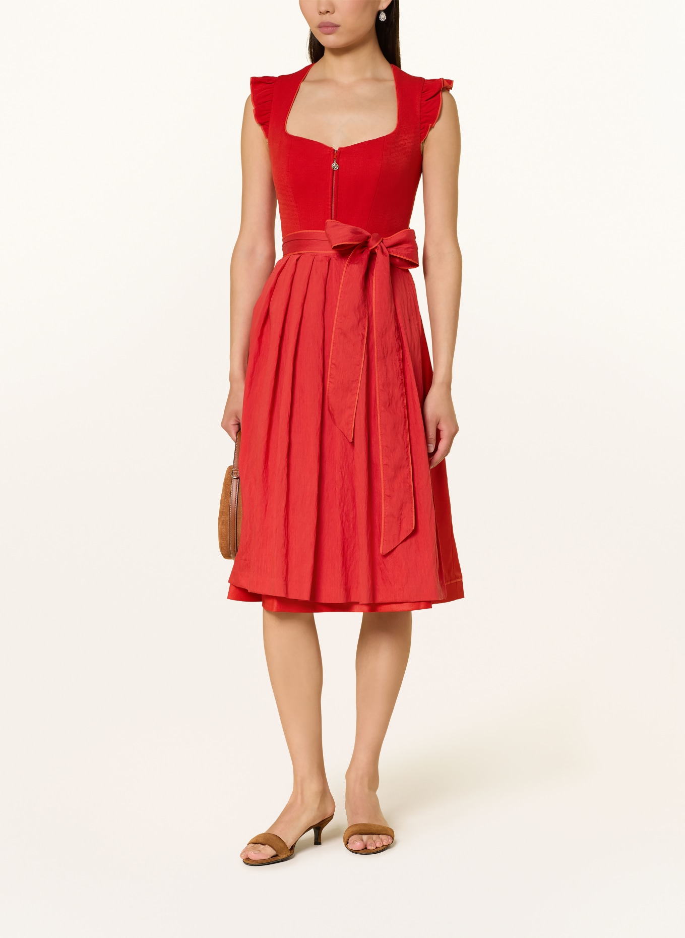 KRÜGER Dirndl PADME: ROUGE