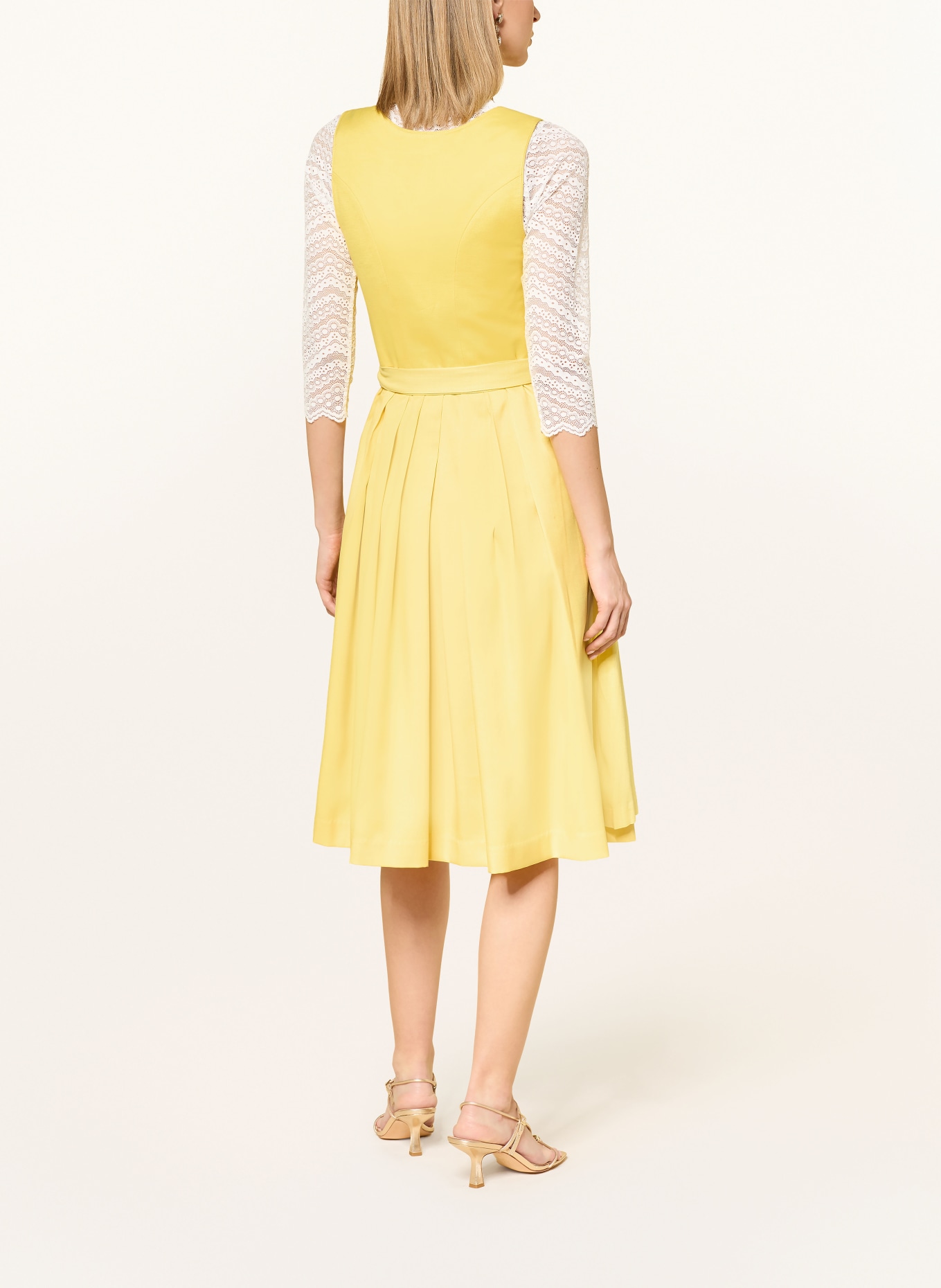 KRÜGER Dirndl FRIEDERIKE: GELB