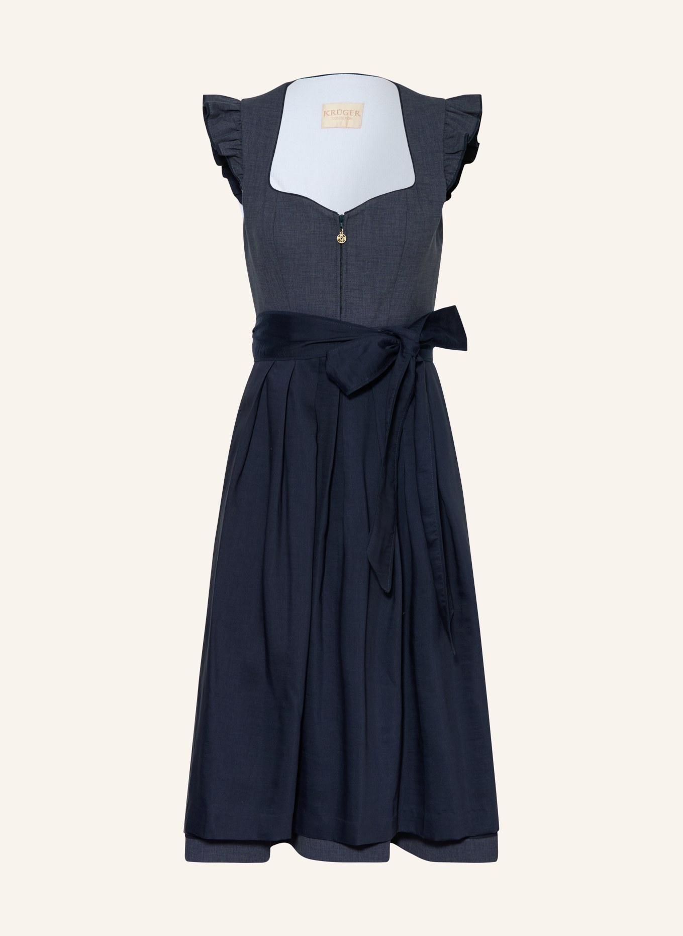 KRÜGER Dirndl ISALYNN: BLEU FONCÉ