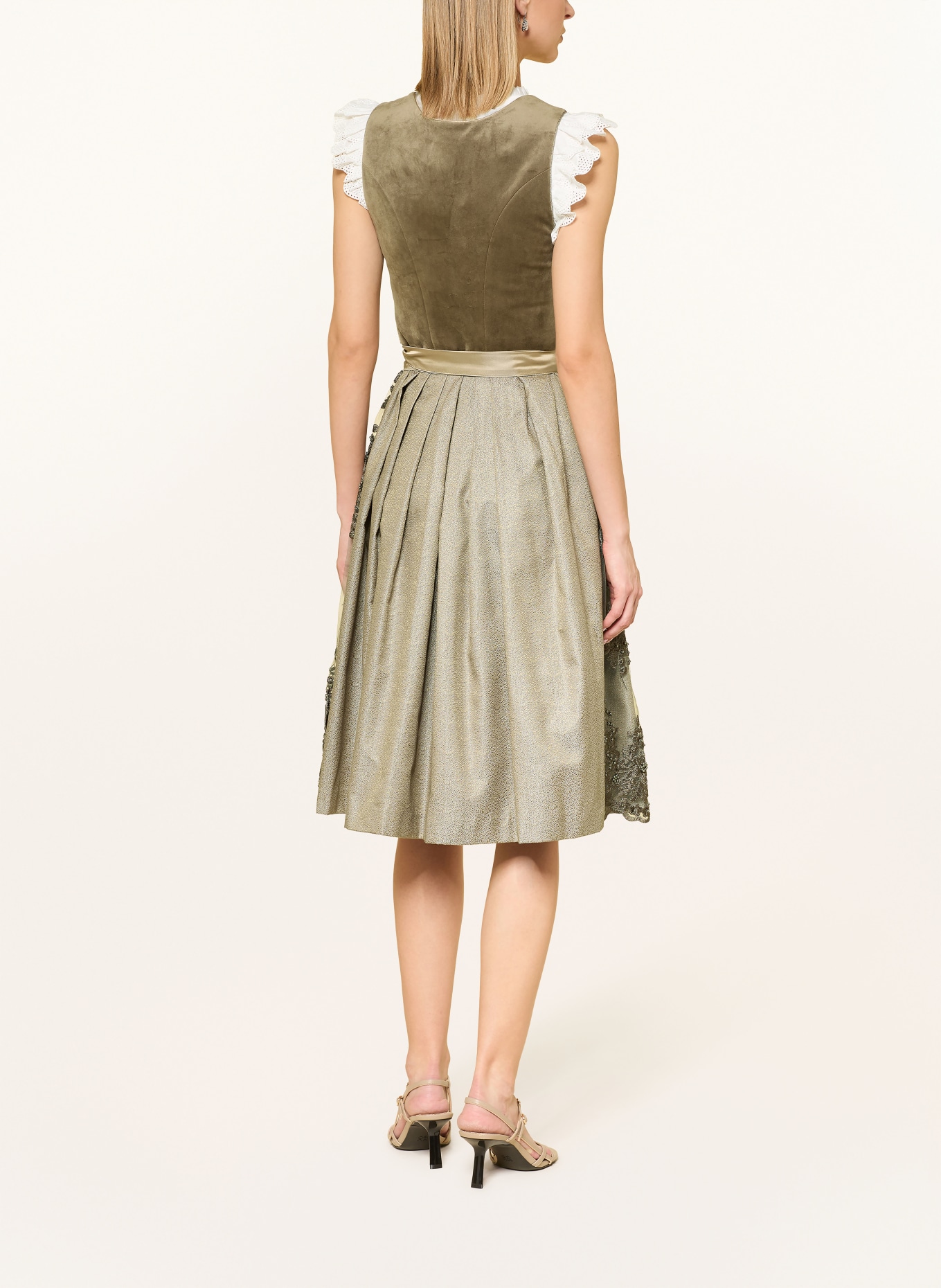 KRÜGER Dirndl SILJA: OLIVE