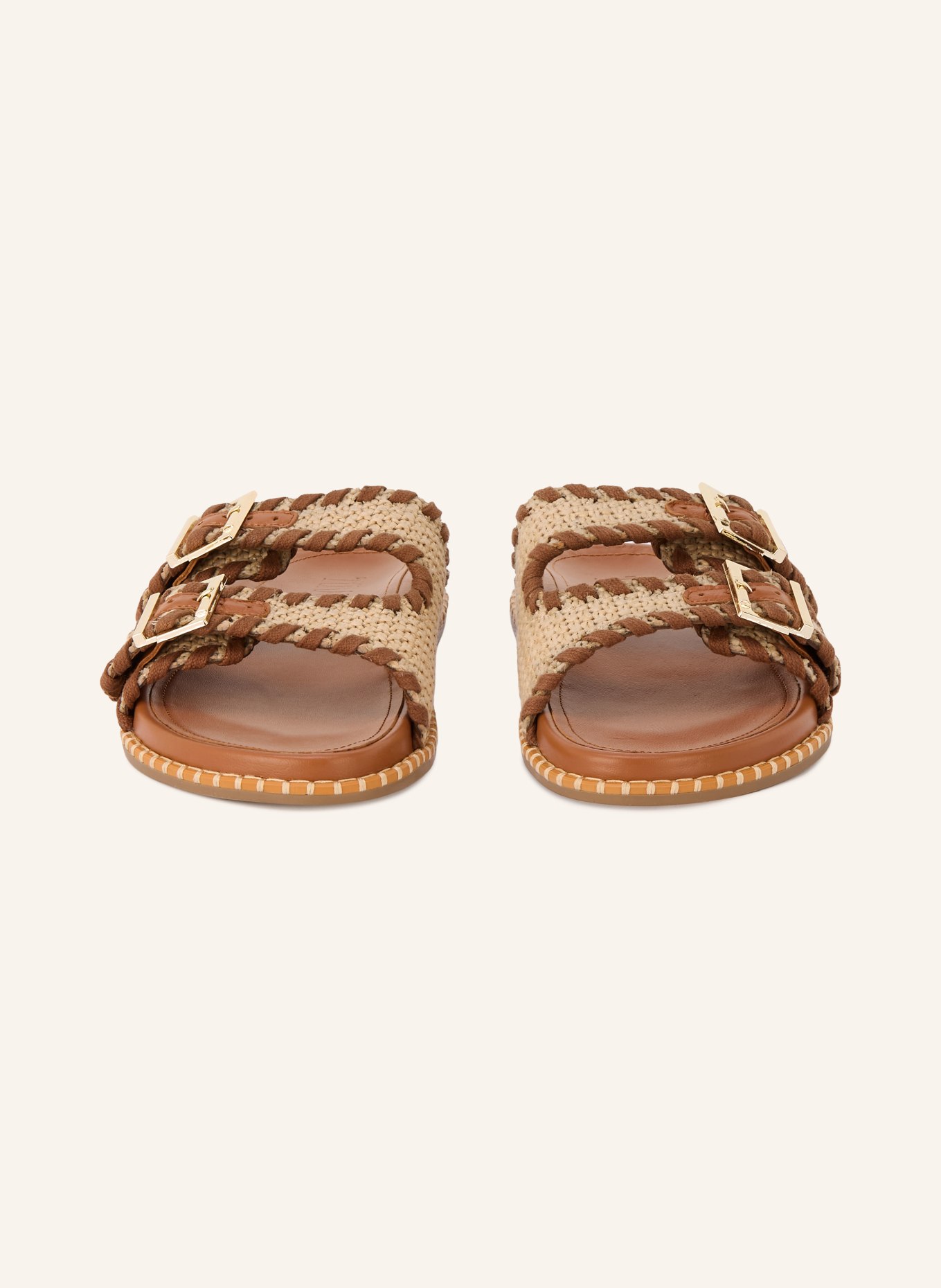 Toral Pantoletten HAZEL: HELLBRAUN / BRAUN