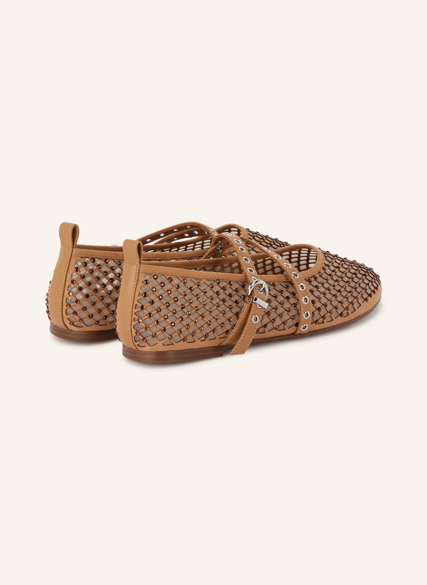 Toral Ballerines Mary Jane VILMA ornées de strass: CHAMEAU