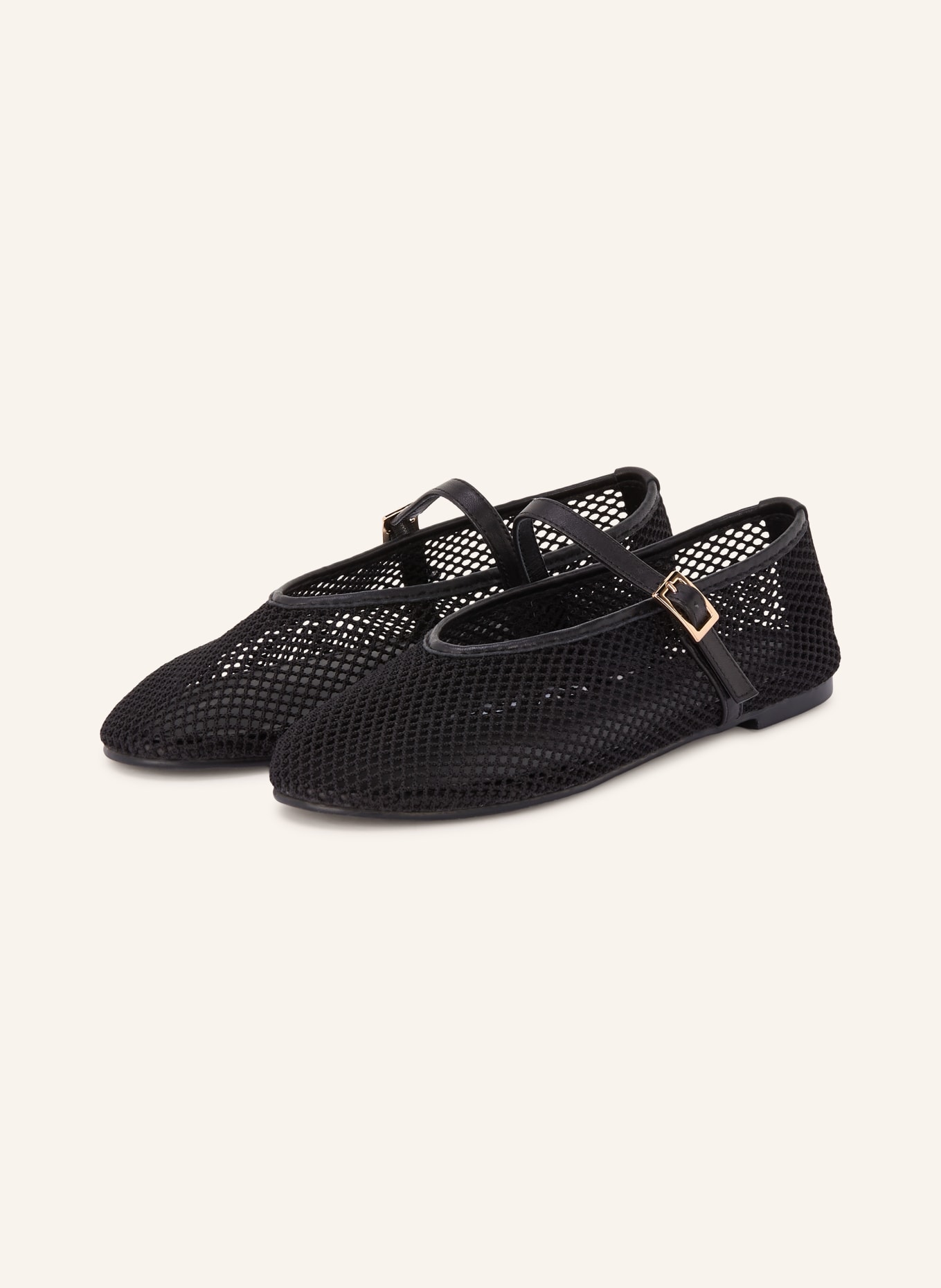Toral Ballerines Mary Jane SYBILLA: NOIR