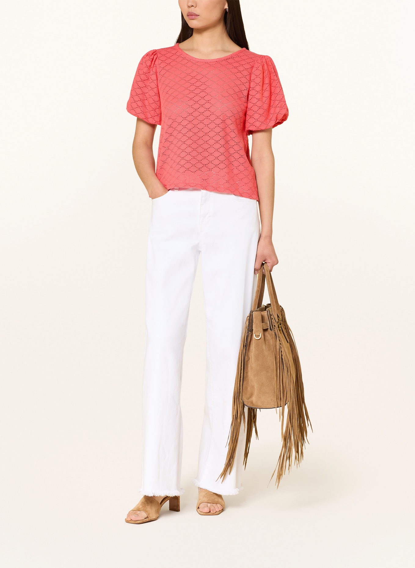 MORE & MORE Strickshirt: PINK