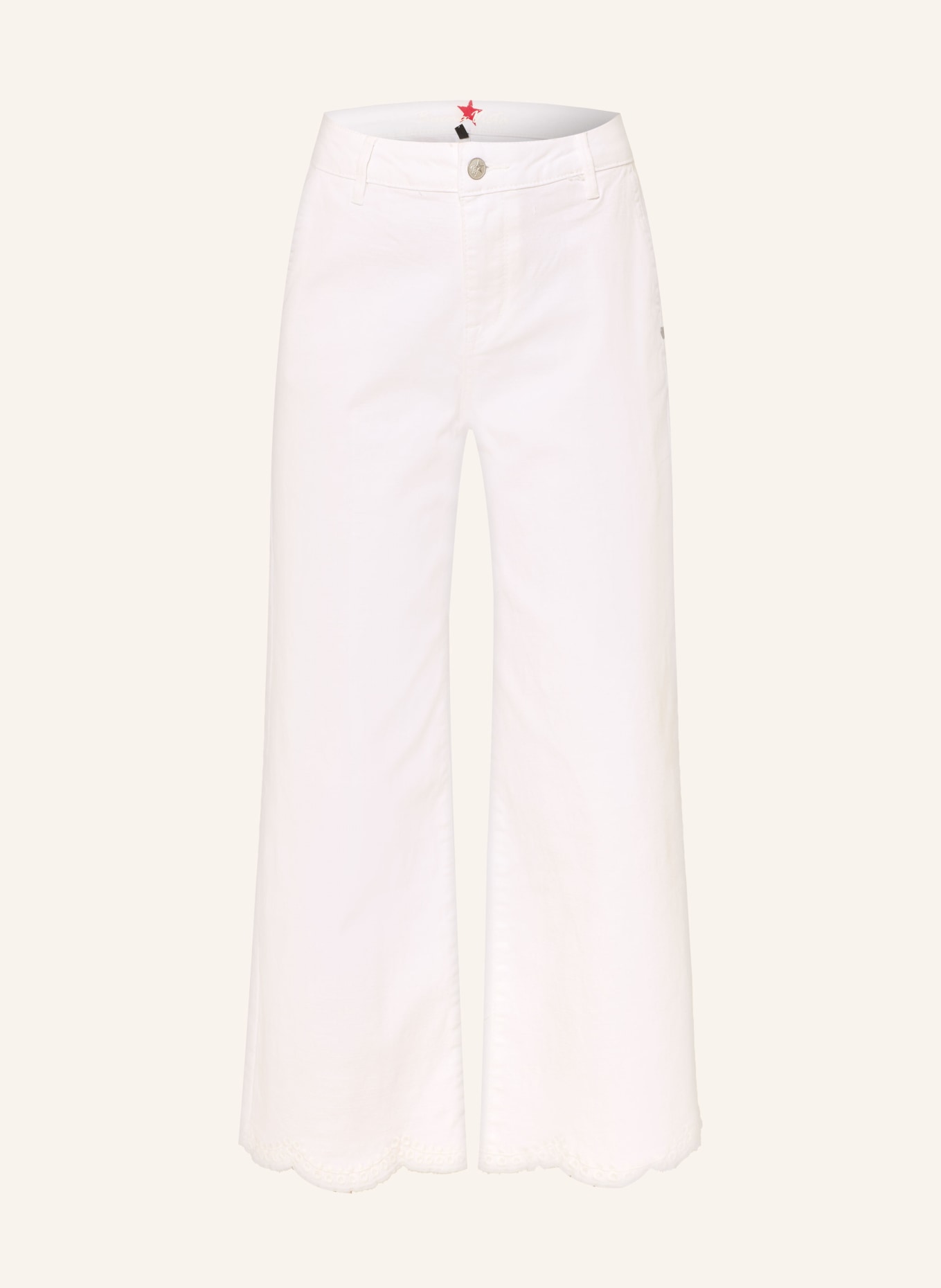 Buena Vista Jeans-Culotte: WEISS