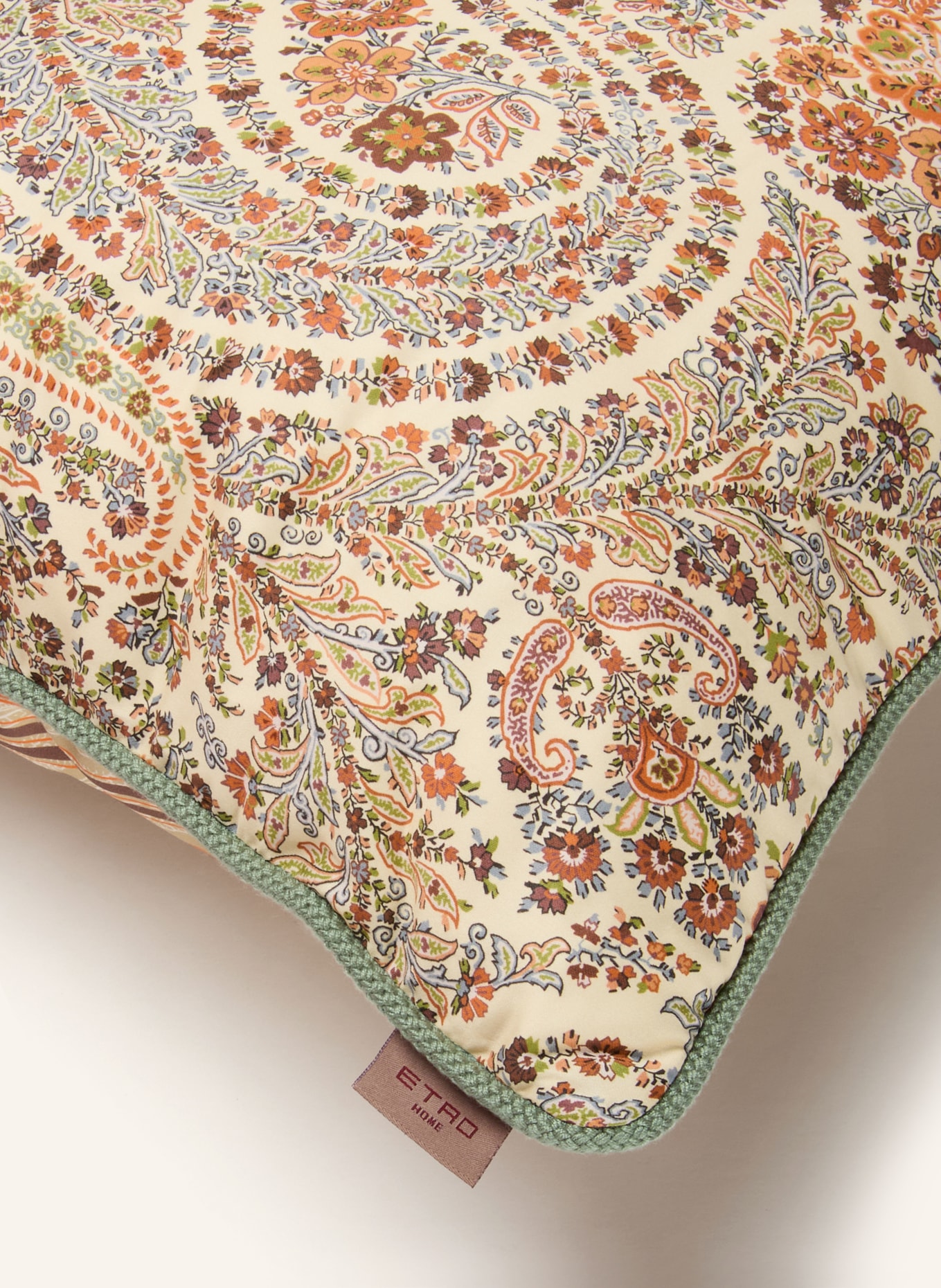 ETRO Home Coussins décoratifs: MARRON CLAIR / MARRON FONCÉ / ORANGE