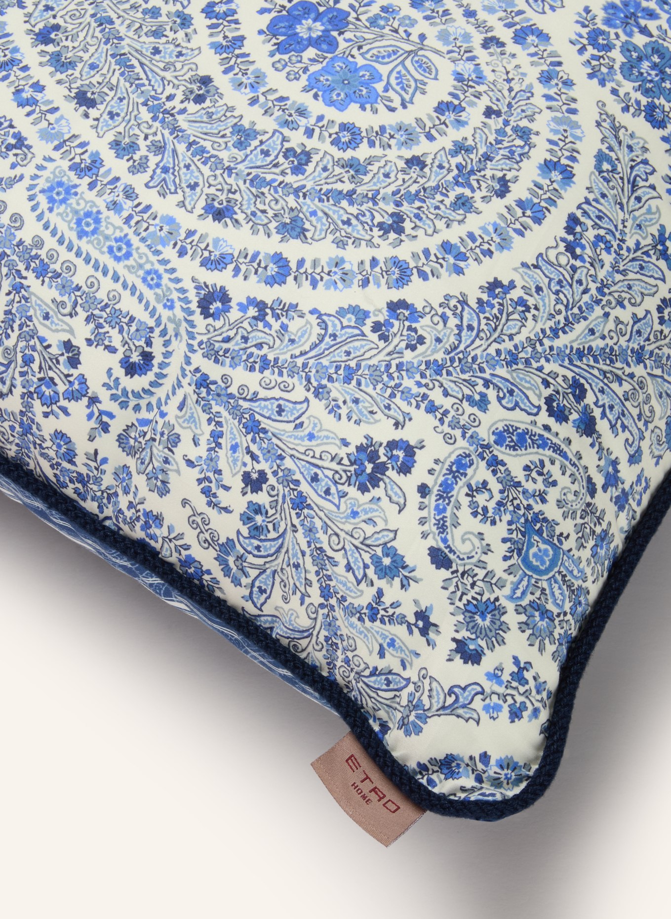 ETRO Home Coussins décoratifs: MARRON CLAIR / BLEU CLAIR / BLEU FONCÉ