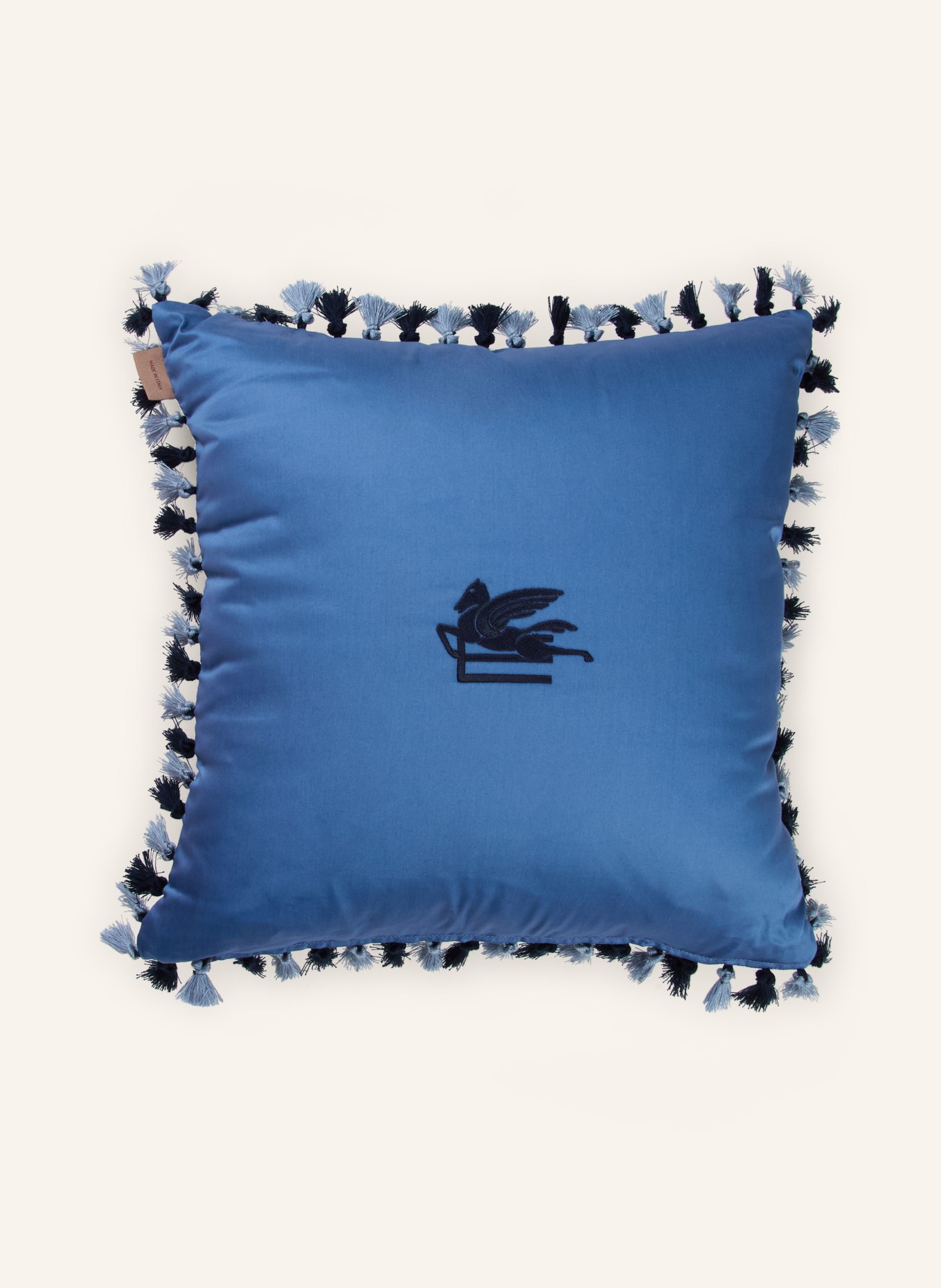 ETRO Home Coussins décoratifs: BLANC / BLEU FONCÉ / BLEU