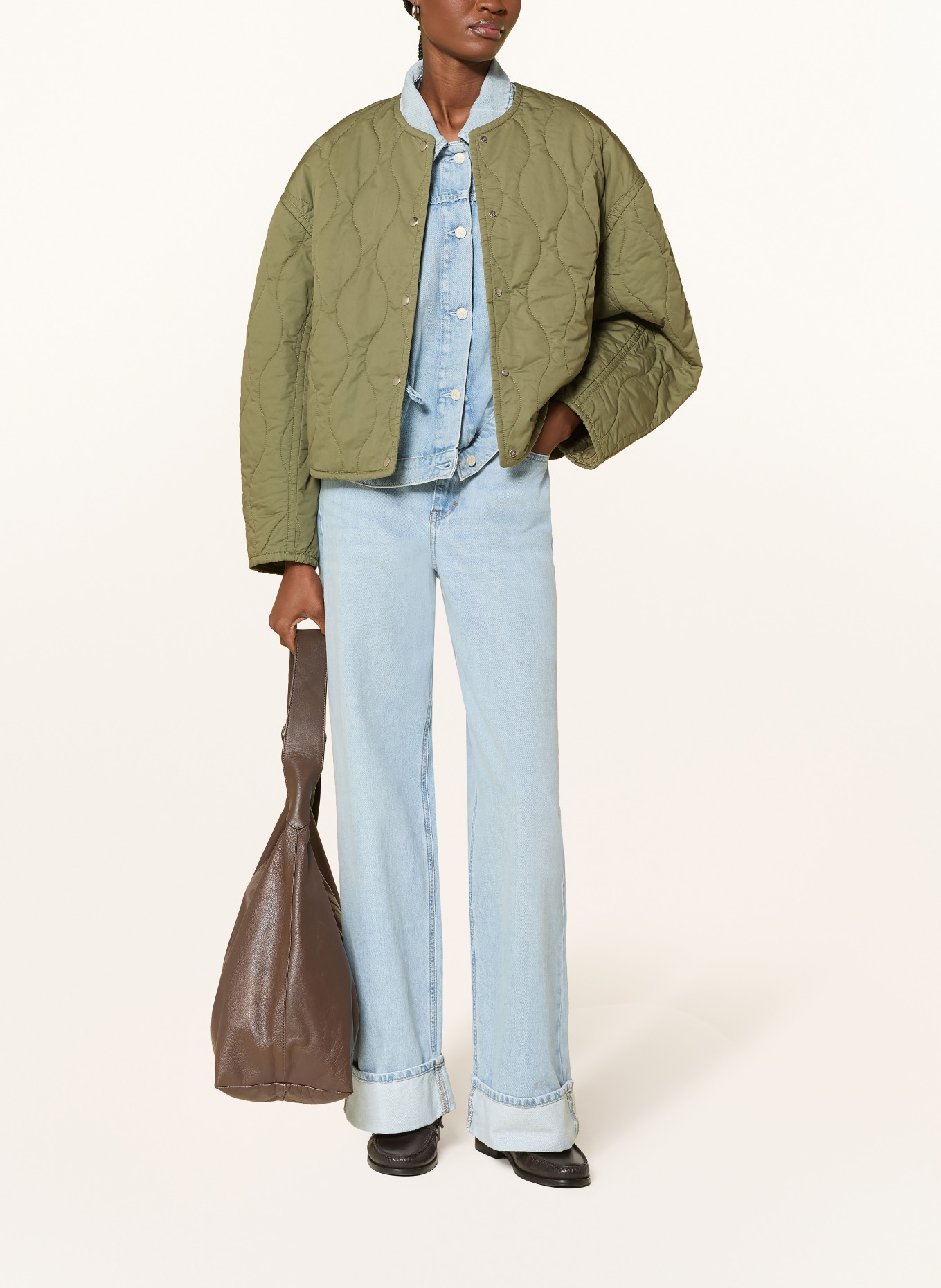 Marc O'Polo Quilted jacket: GREEN