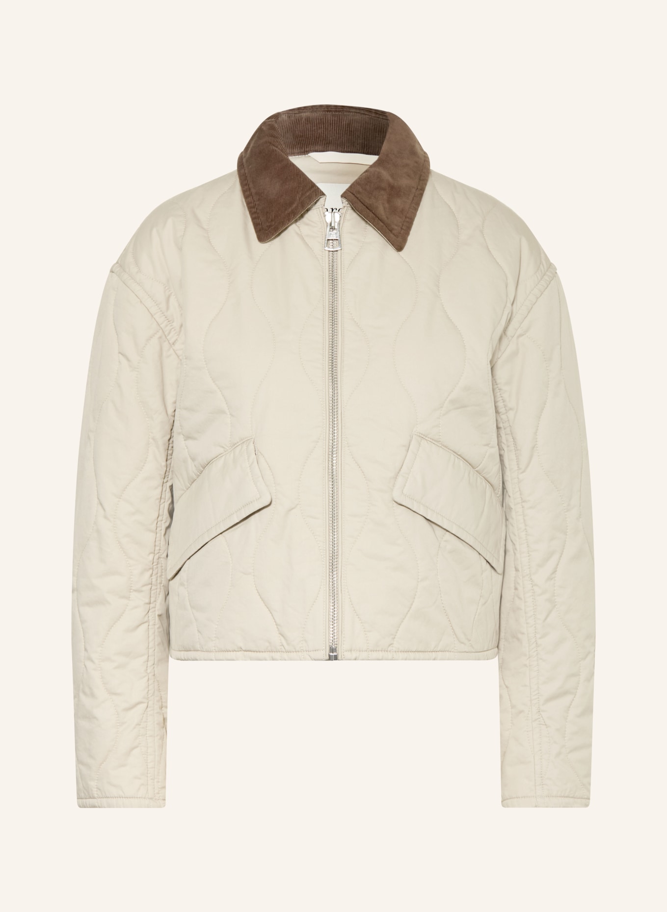 Marc O'Polo Steppjacke: CREME / KHAKI