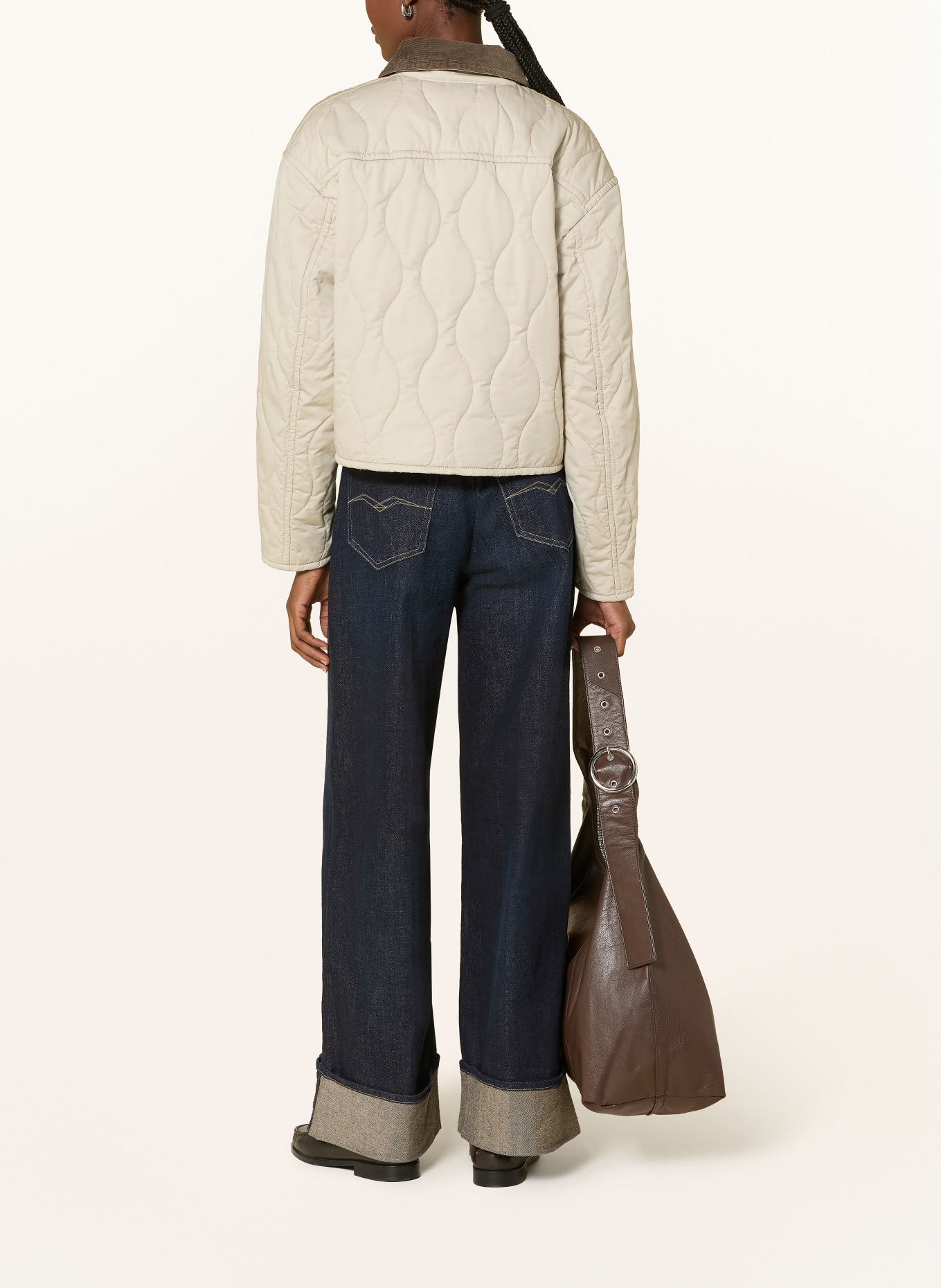 Marc O'Polo Steppjacke: CREME / KHAKI