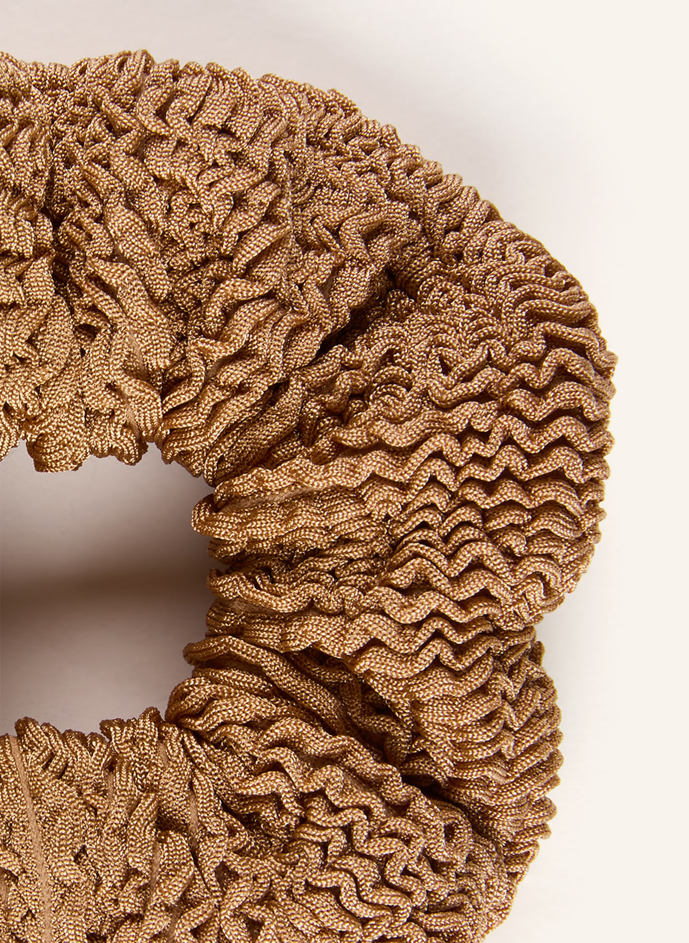 Hunza G Scrunchie: COGNAC