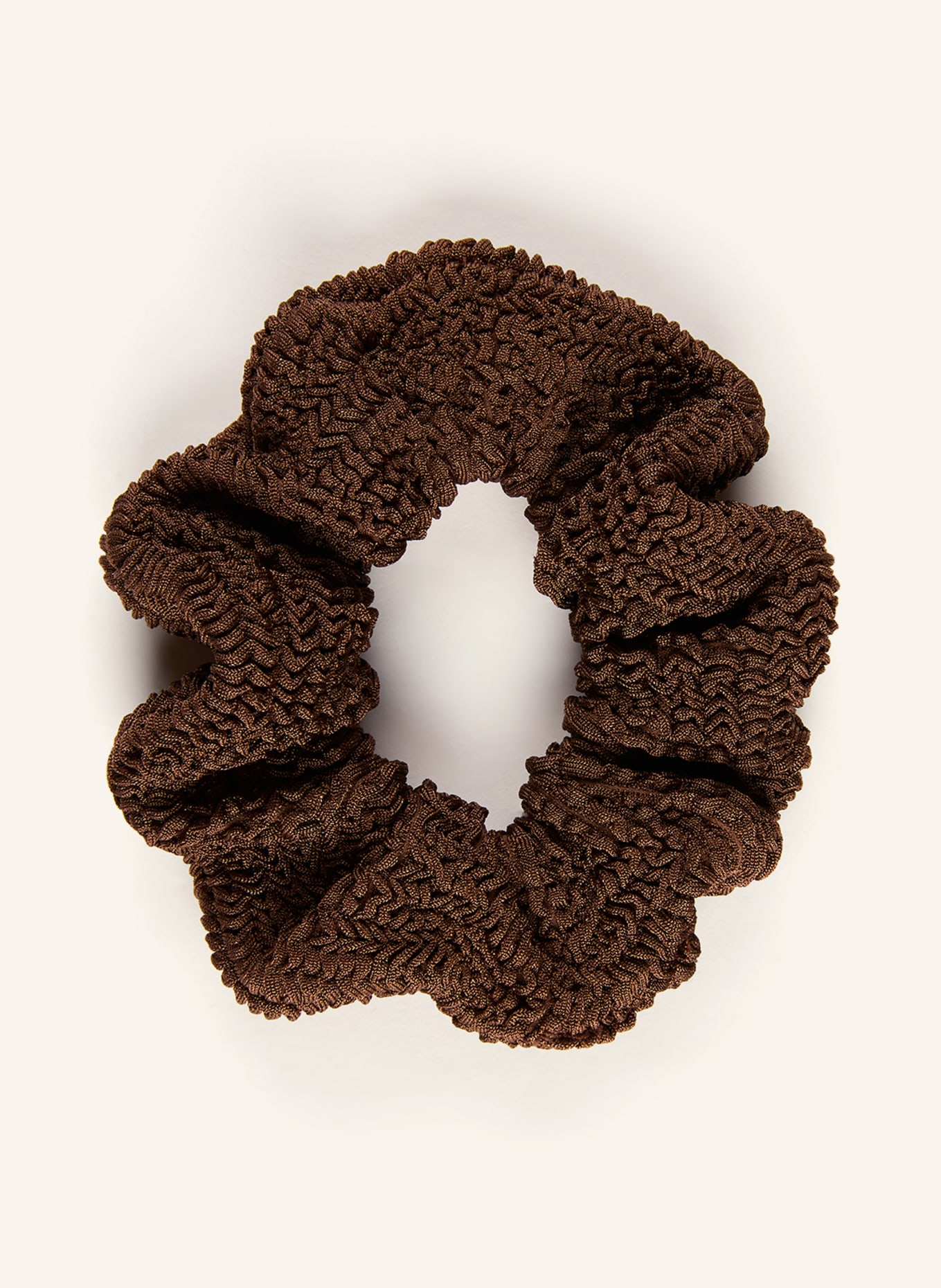 Hunza G Scrunchie: DARK BROWN