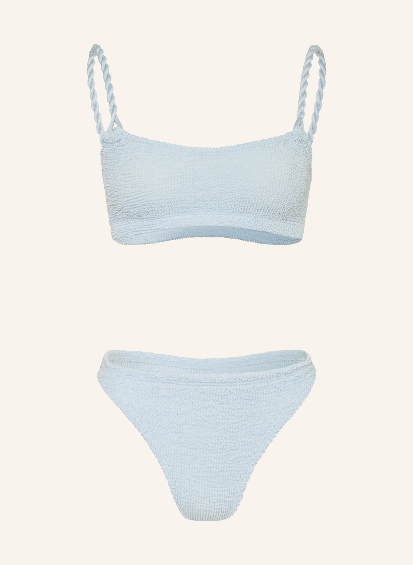 Hunza G Bustier-Bikini PHOEBE: HELLBLAU