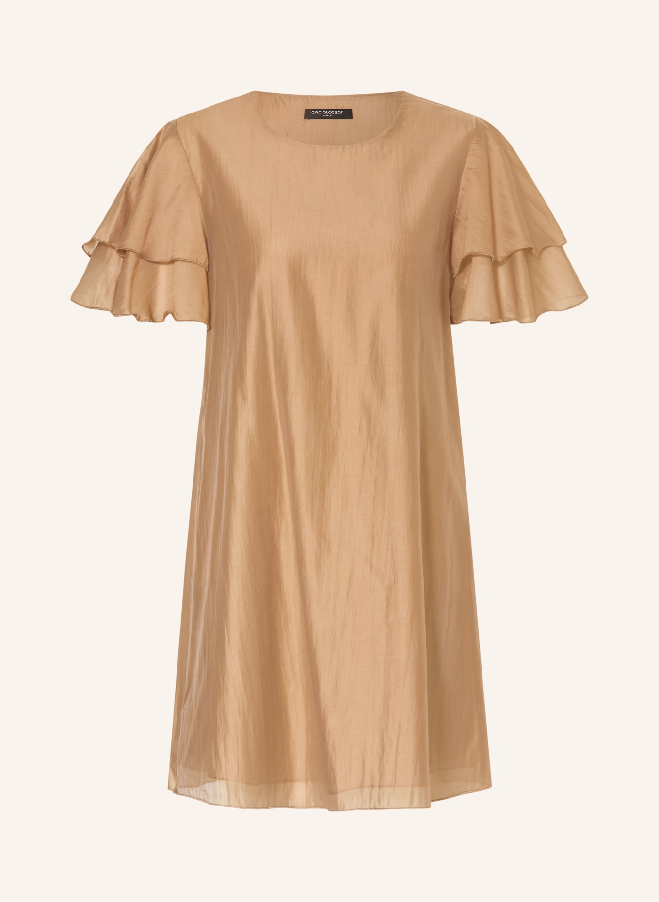 Ana Alcazar Sukienka: JASNOBRĄZOWY