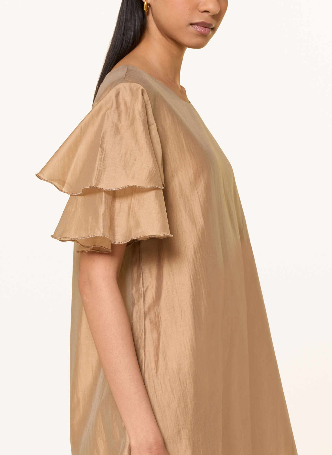 Ana Alcazar Sukienka: JASNOBRĄZOWY