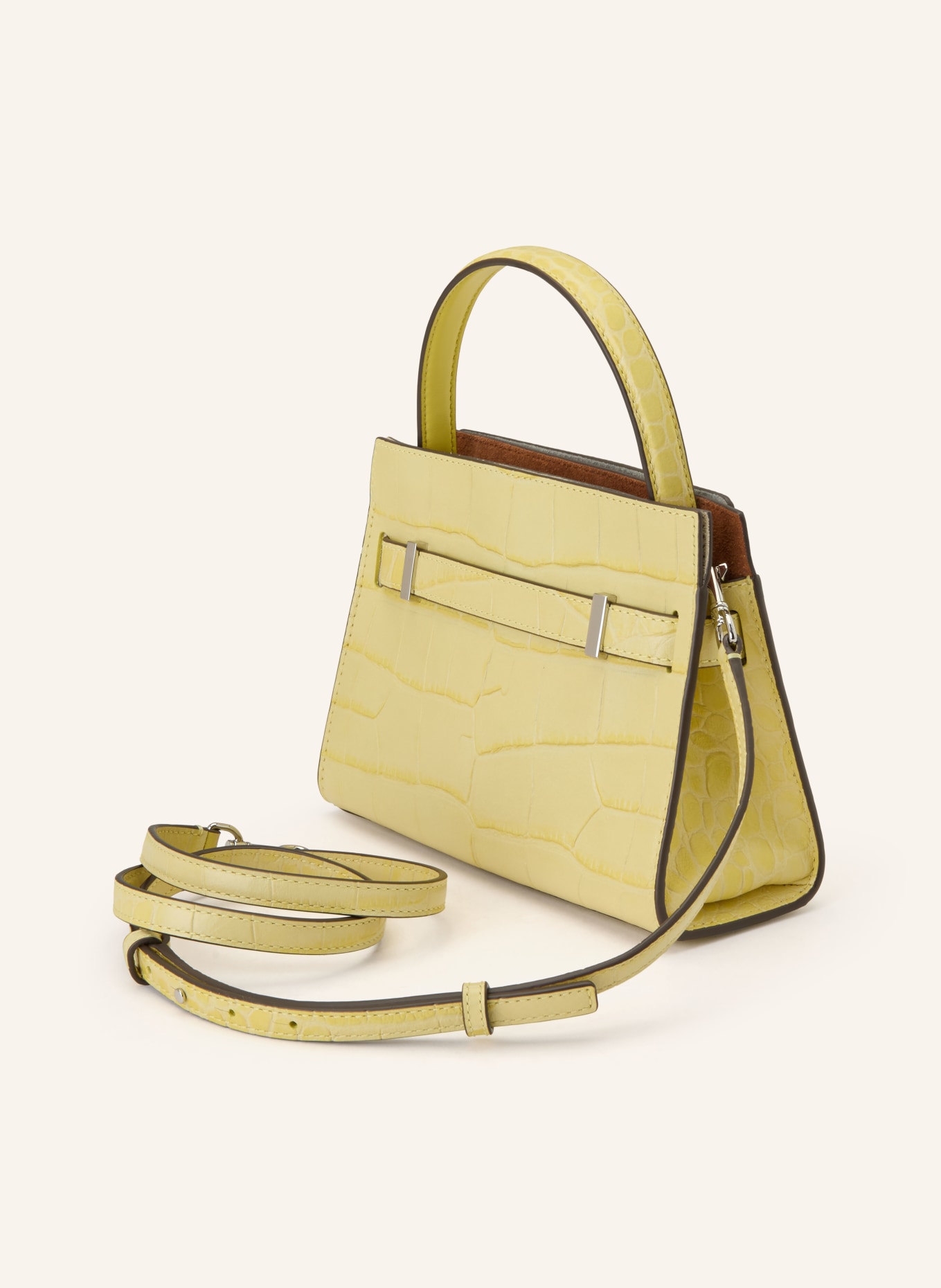 TORY BURCH Torebka LEE RADZIWILL: JASNOŻÓŁTY