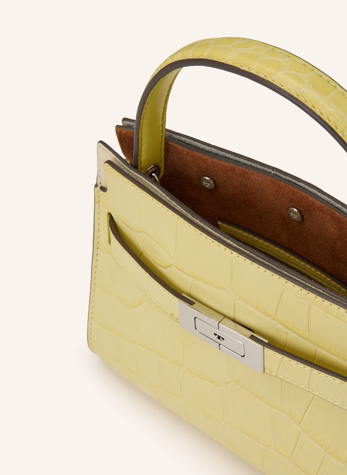 TORY BURCH Torebka LEE RADZIWILL: JASNOŻÓŁTY