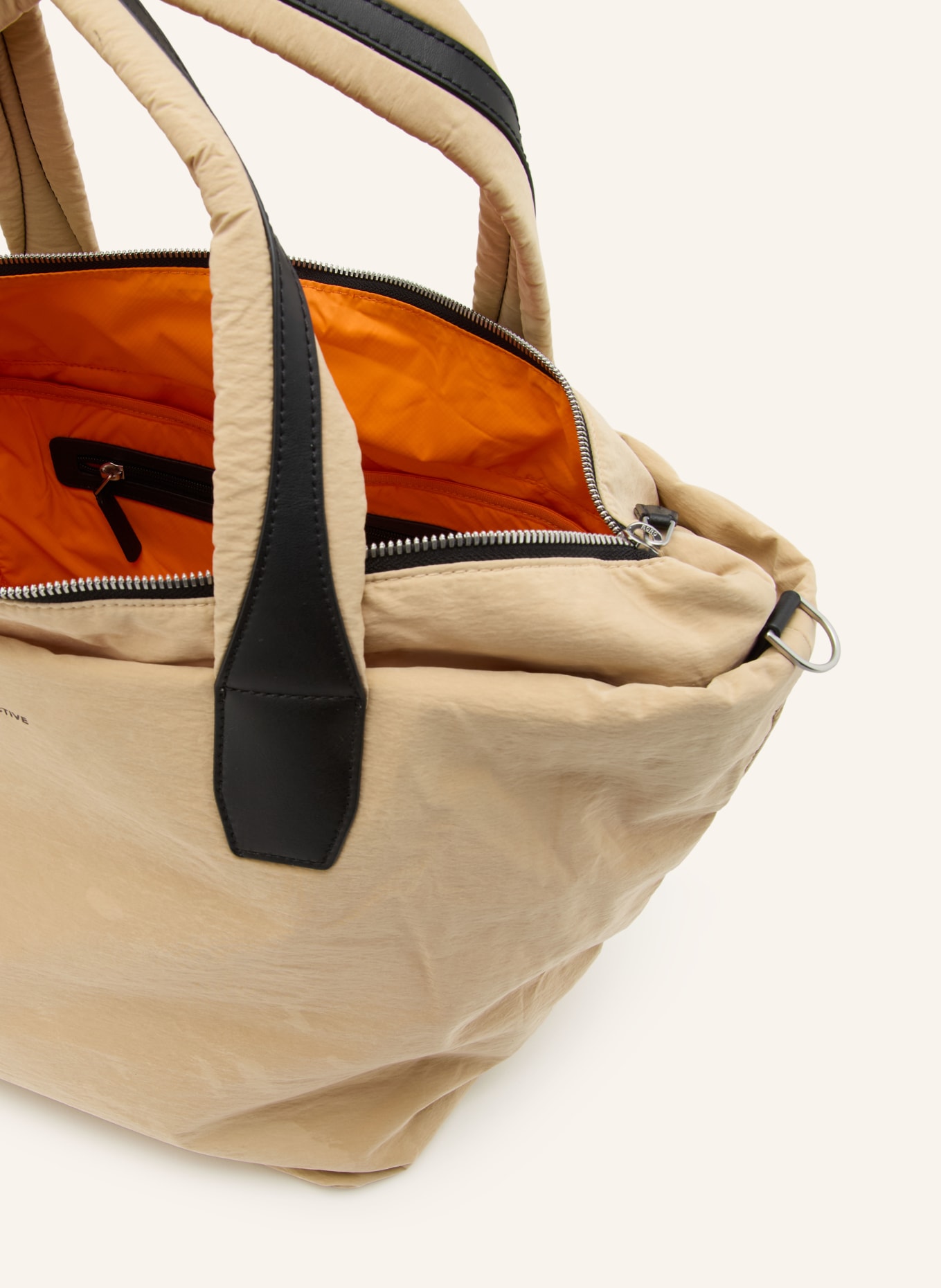 Vee Collective Shopper ESSENCE MEDIUM: BEIGE / SILBER / SCHWARZ