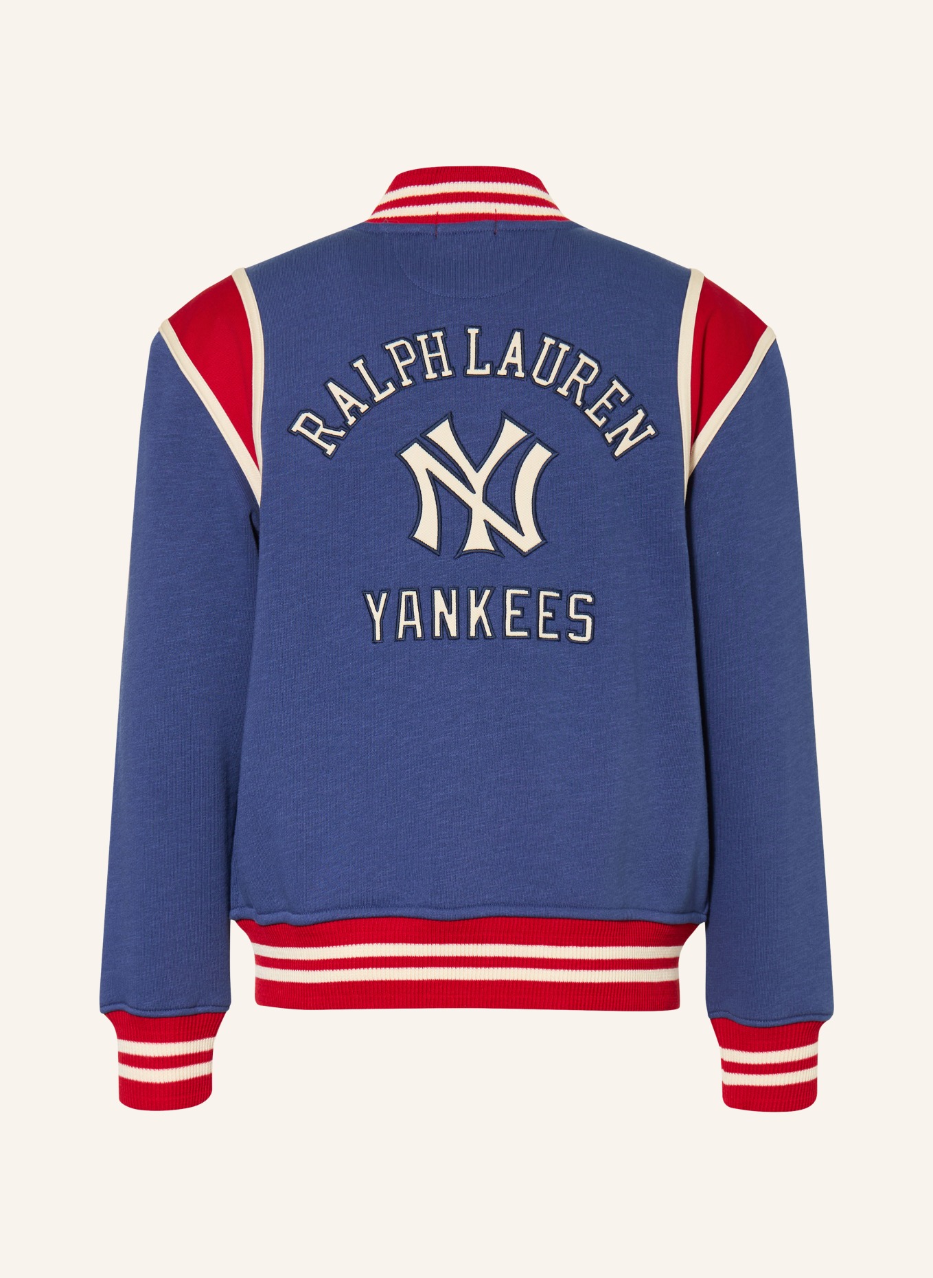 POLO RALPH LAUREN bunda: TMAVĚ MODRÁ / KRÉMOVÁ / ČERVENÁ