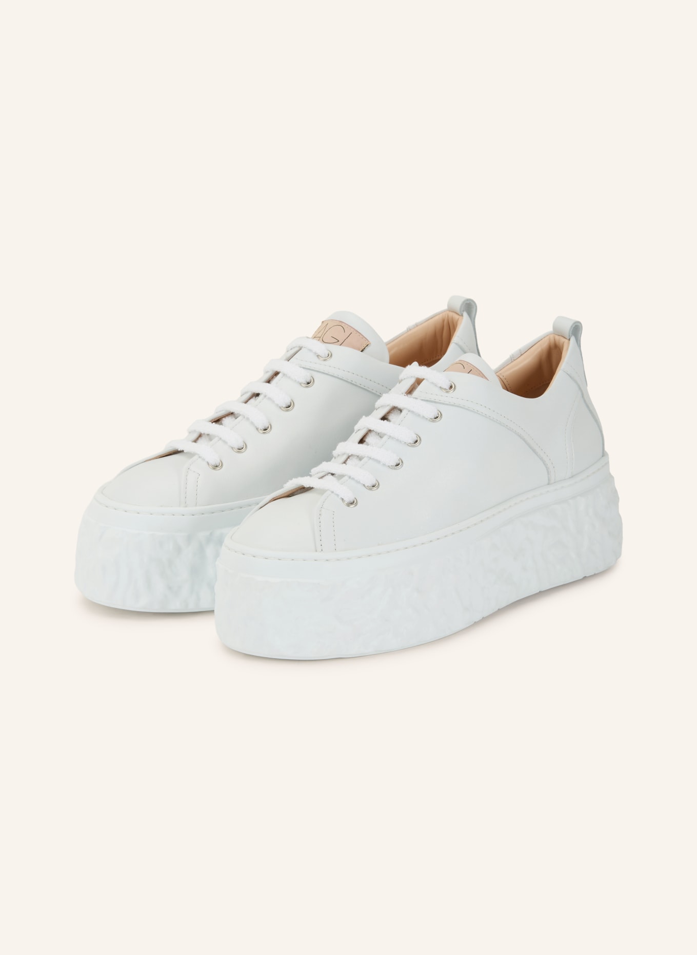 AGL MAGMA Sneakers: WHITE