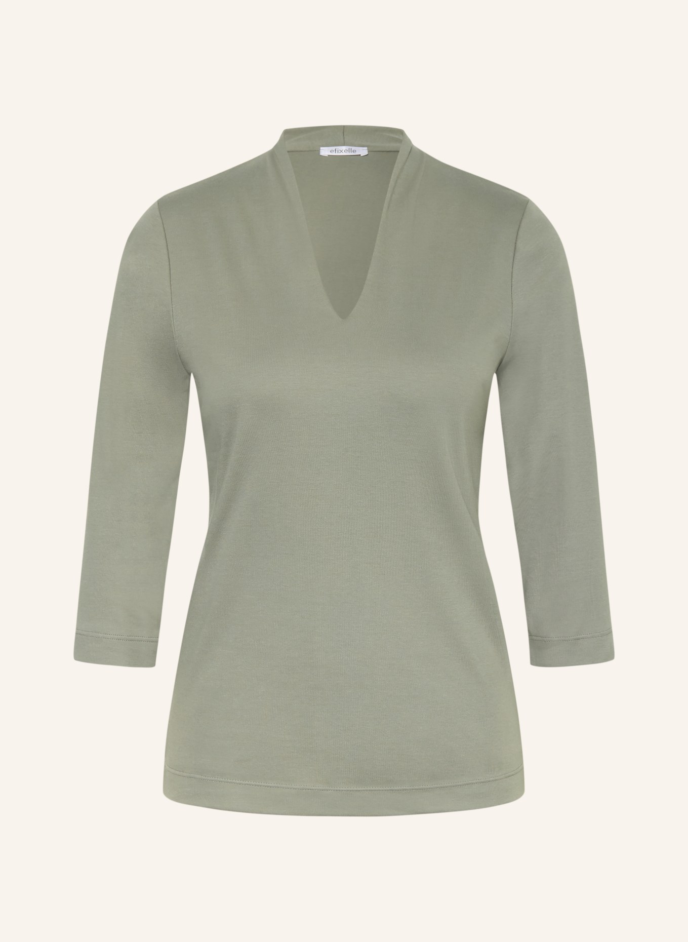 efixelle Chemise à manches 3/4: VERT CLAIR
