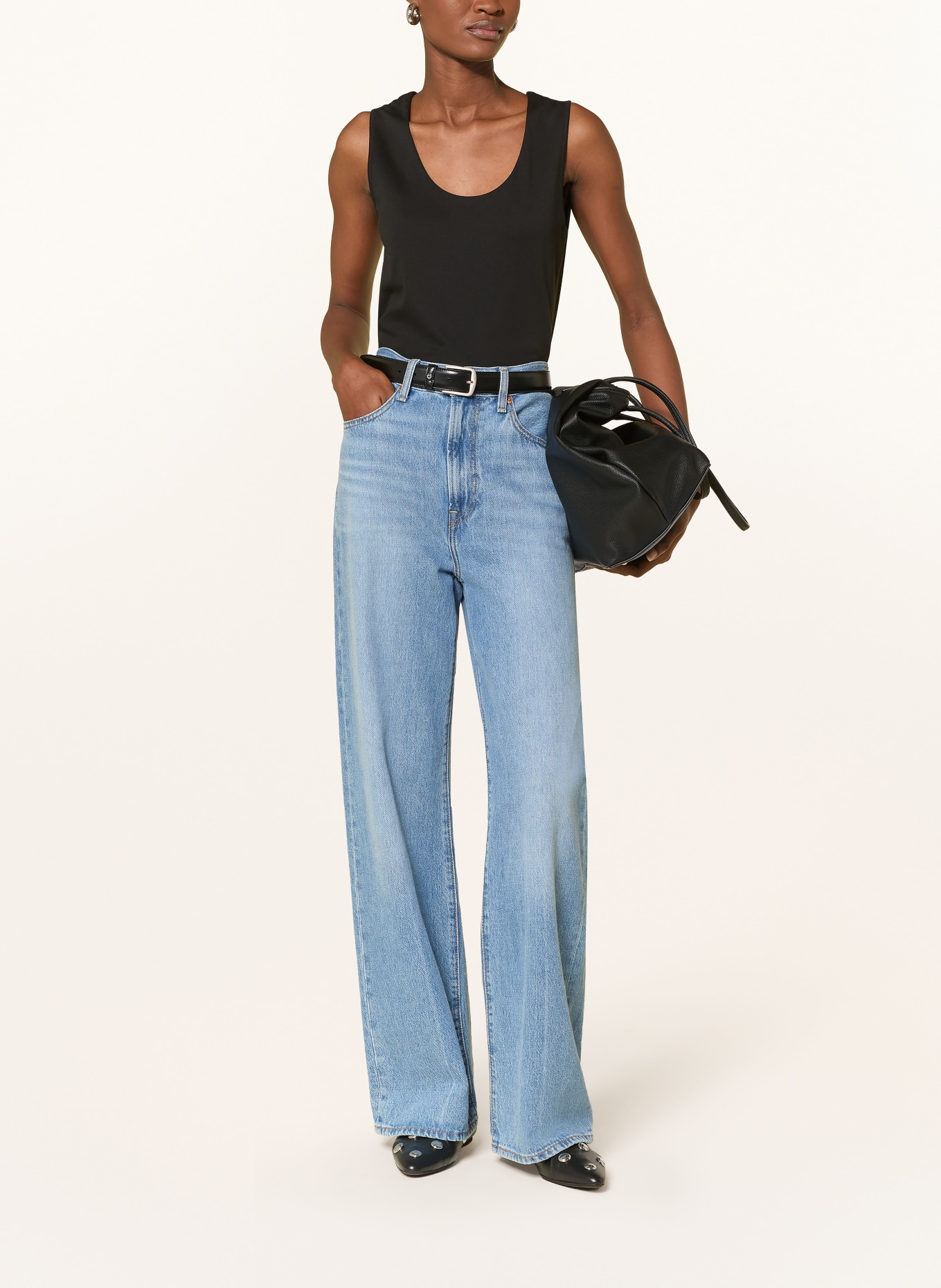 efixelle Haut en jersey: NOIR