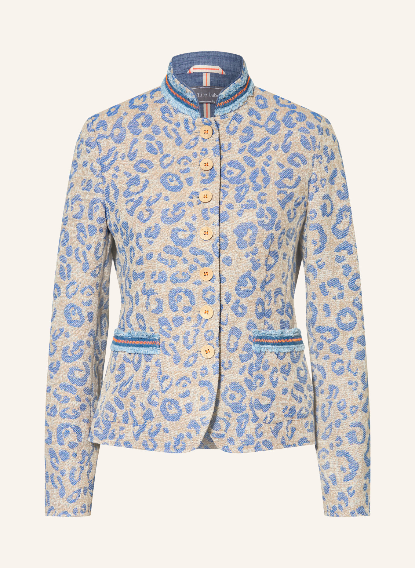 White Label Janker: LICHTBRUIN / BLAUW