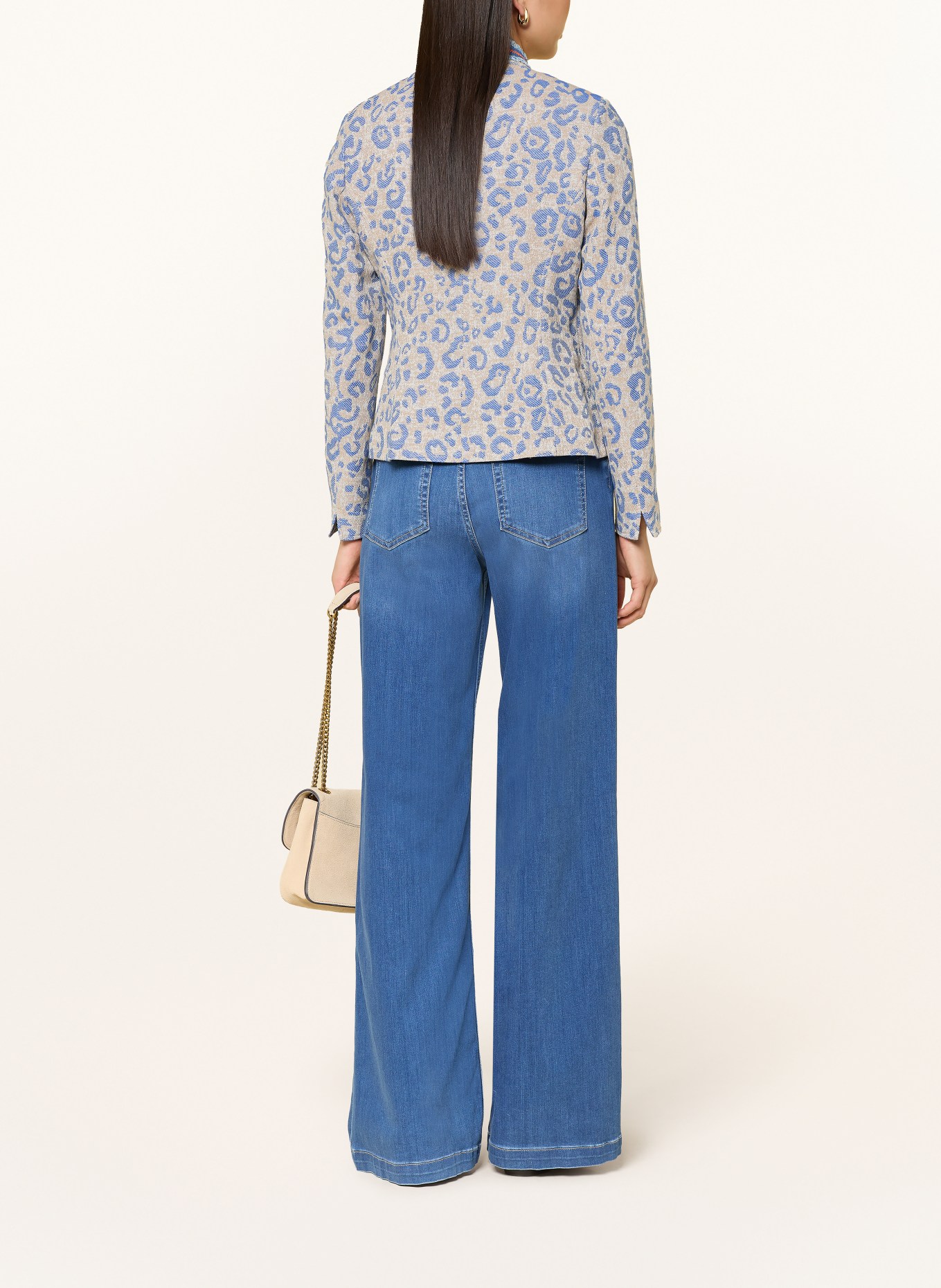 White Label Janker: LICHTBRUIN / BLAUW