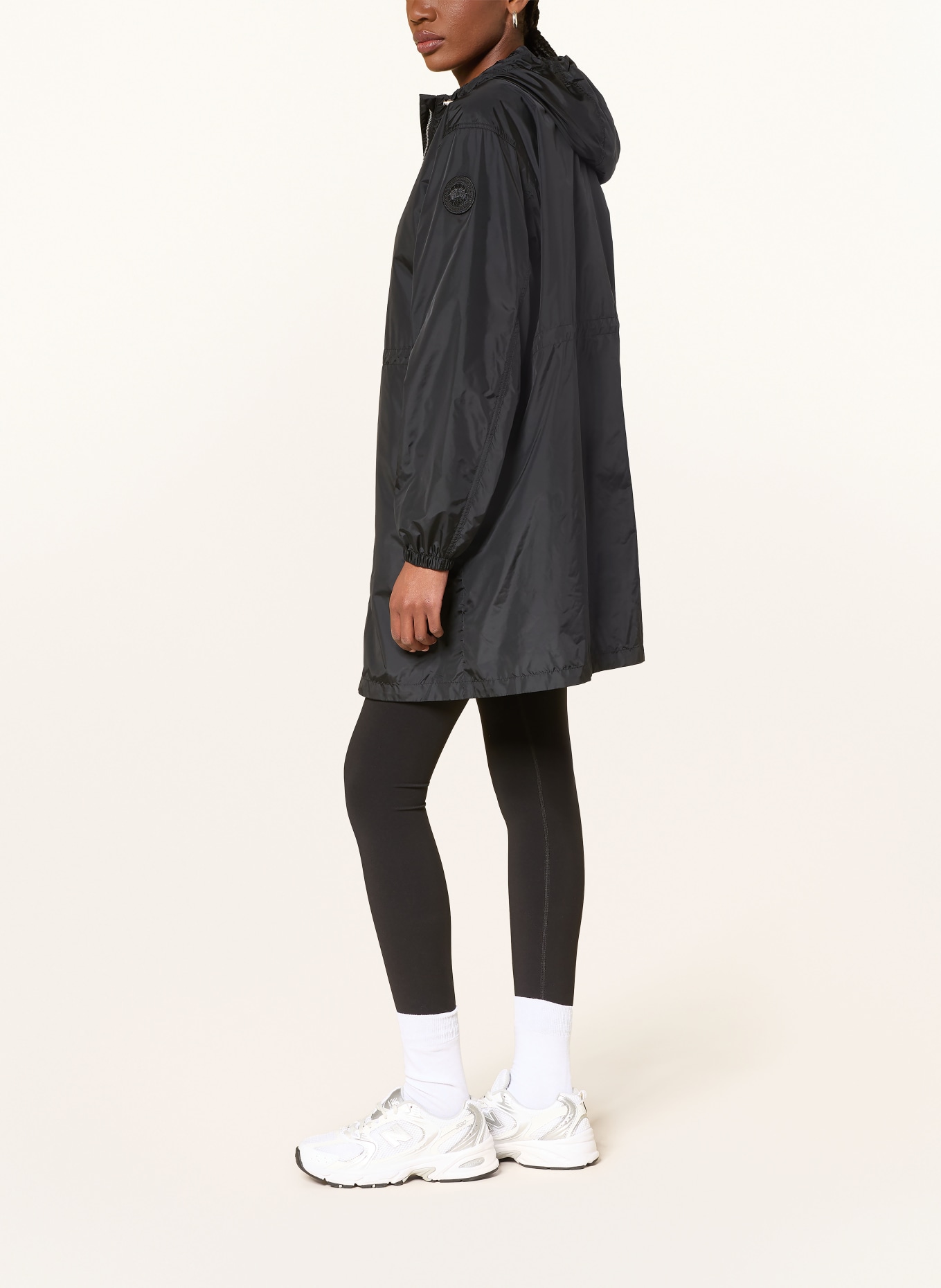 CANADA GOOSE Veste imperméable LUME: NOIR