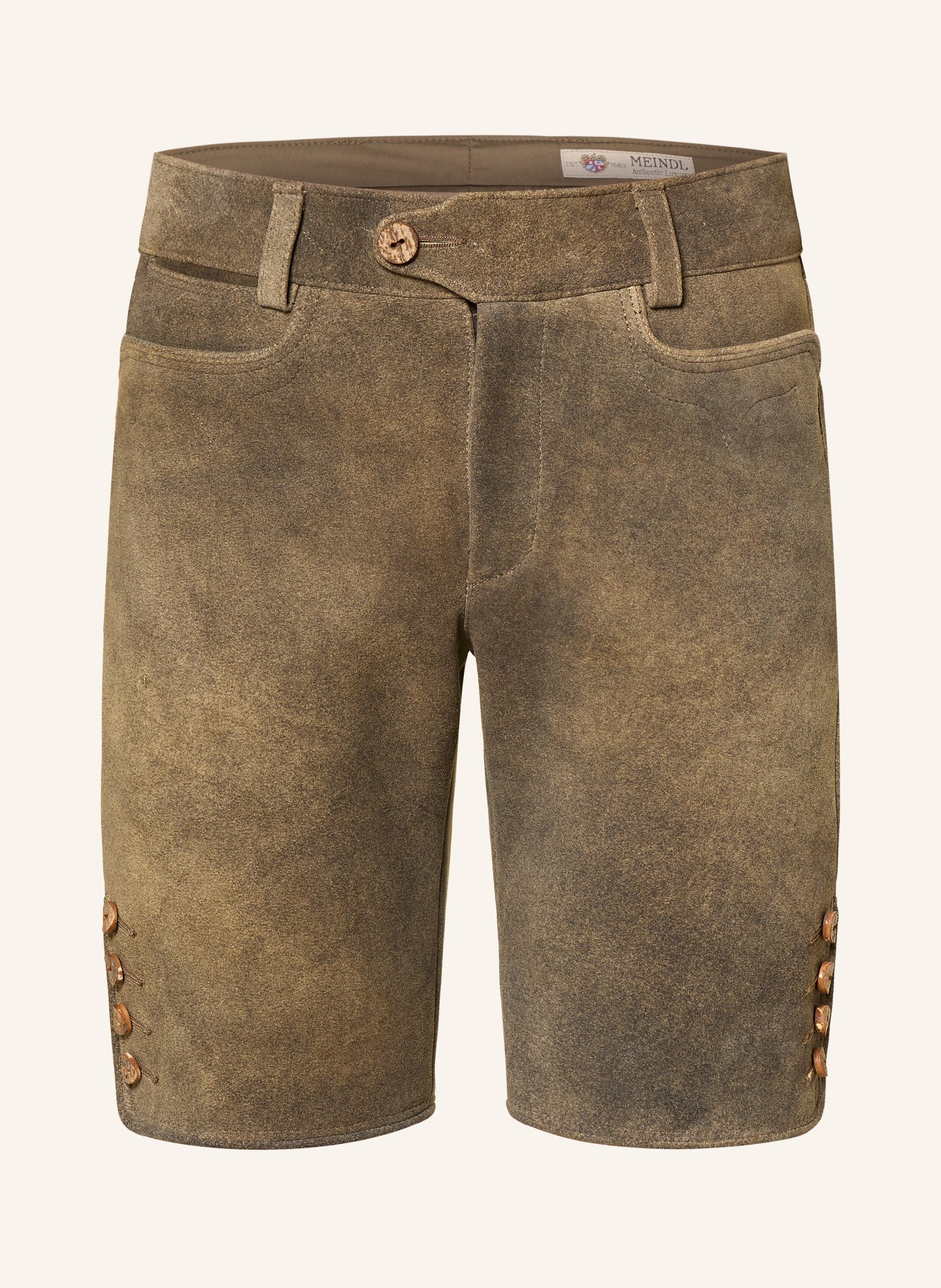 MEINDL Traditional Leather Pants ERNESTO: BROWN