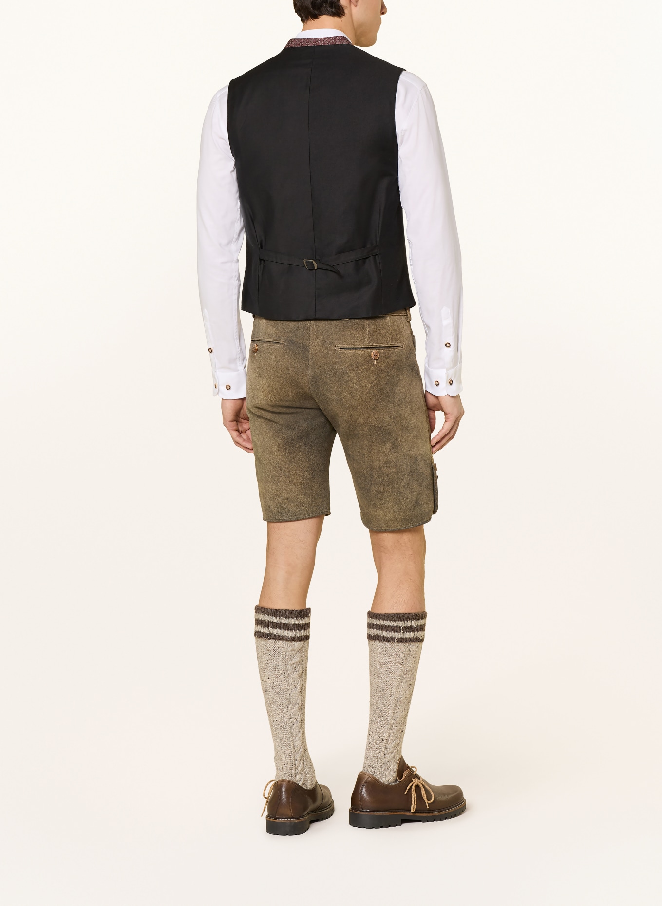 MEINDL Traditional Leather Pants ERNESTO: BROWN