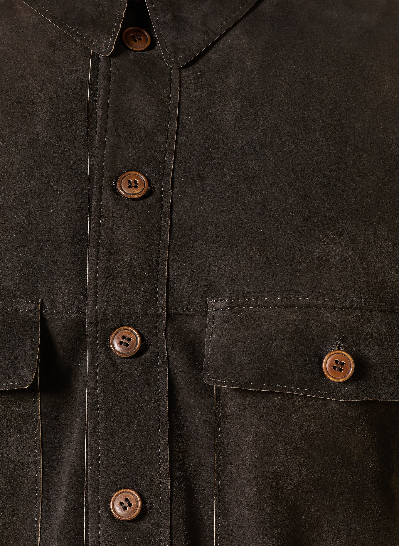 MEINDL Skórzana kurtka YUMA: CIEMNOBRĄZOWY