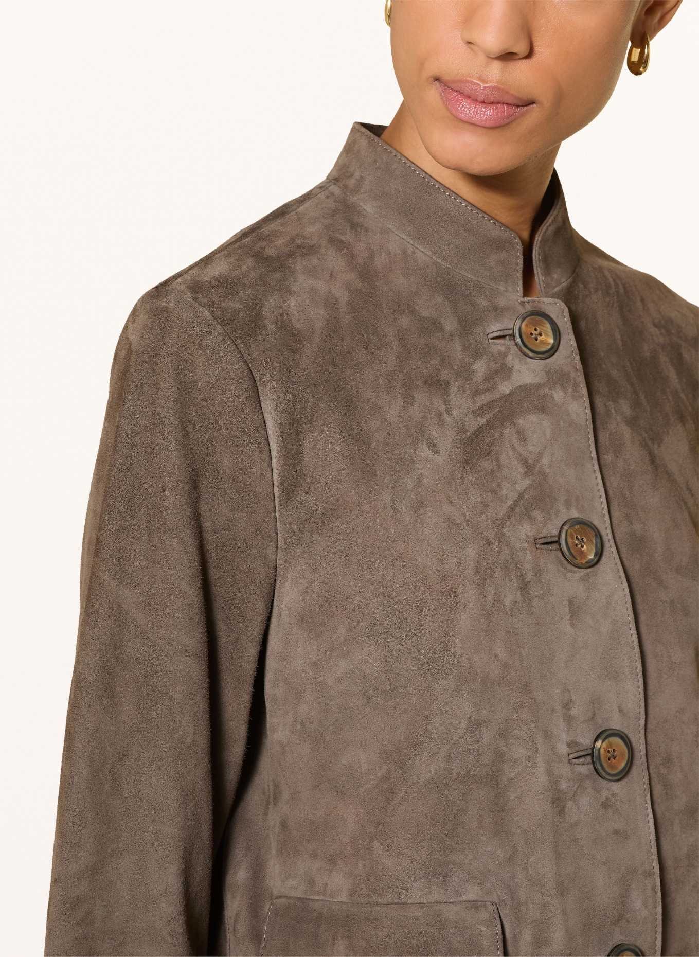 MEINDL Trachten-Lederjacke L'OPÉRA: BRAUN