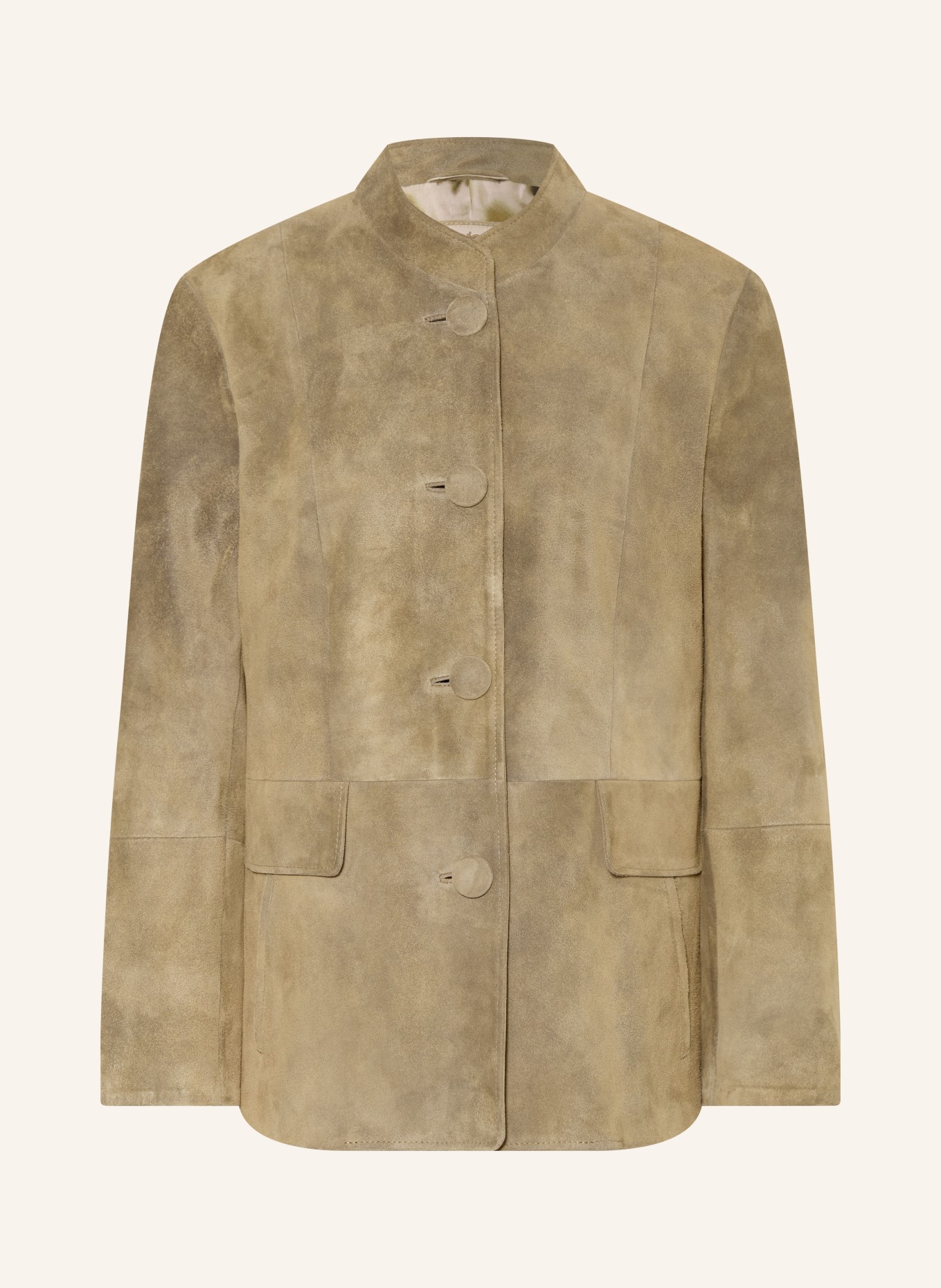 MEINDL Lederjacke LA PARISIENNE: HELLBRAUN