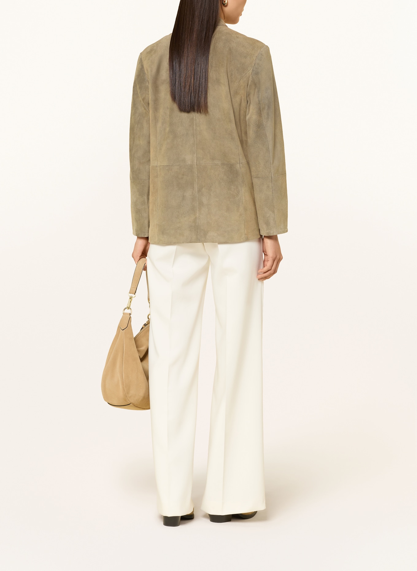 MEINDL Lederjacke LA PARISIENNE: HELLBRAUN