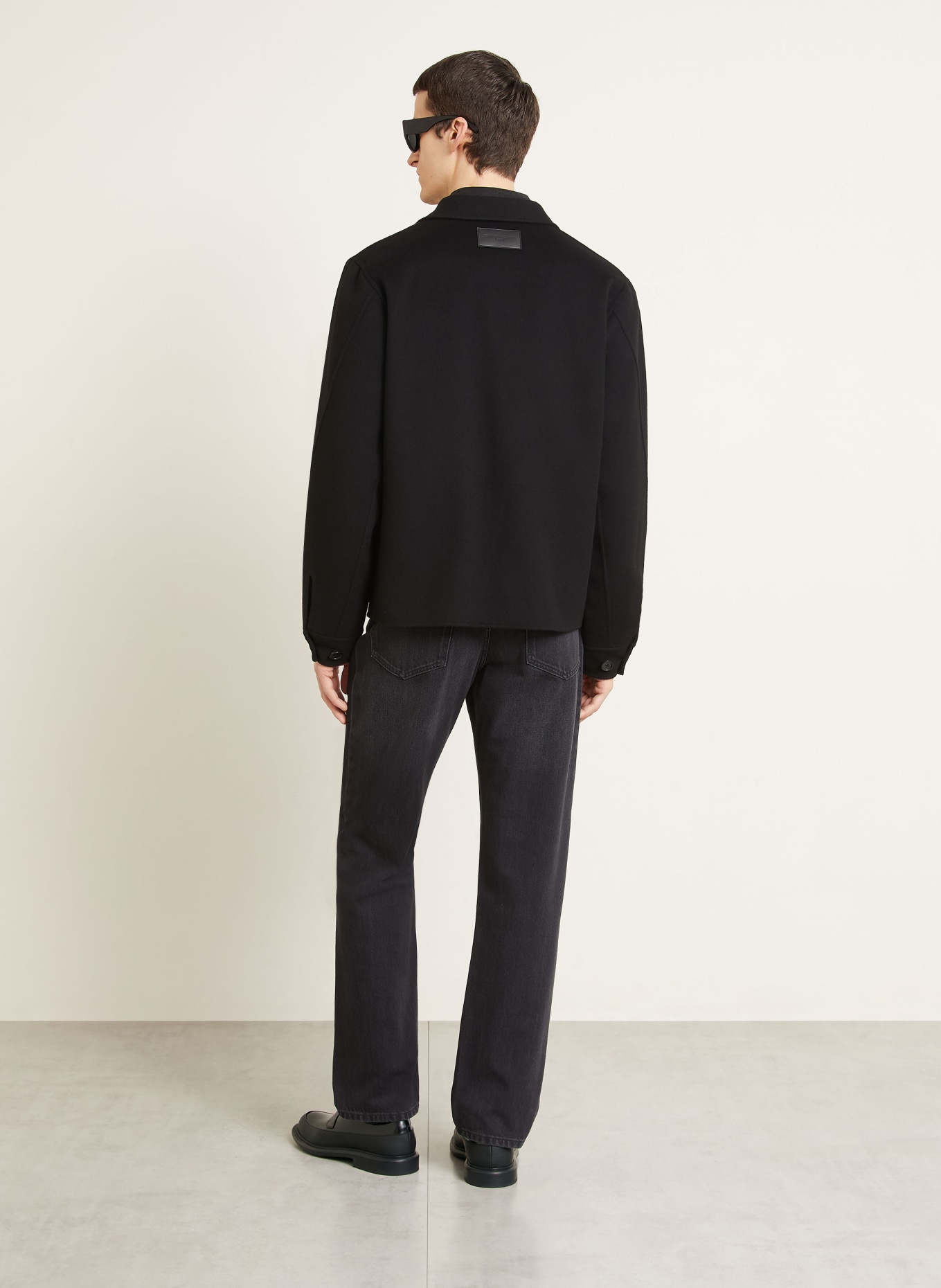 GIVENCHY Overjacket: SCHWARZ