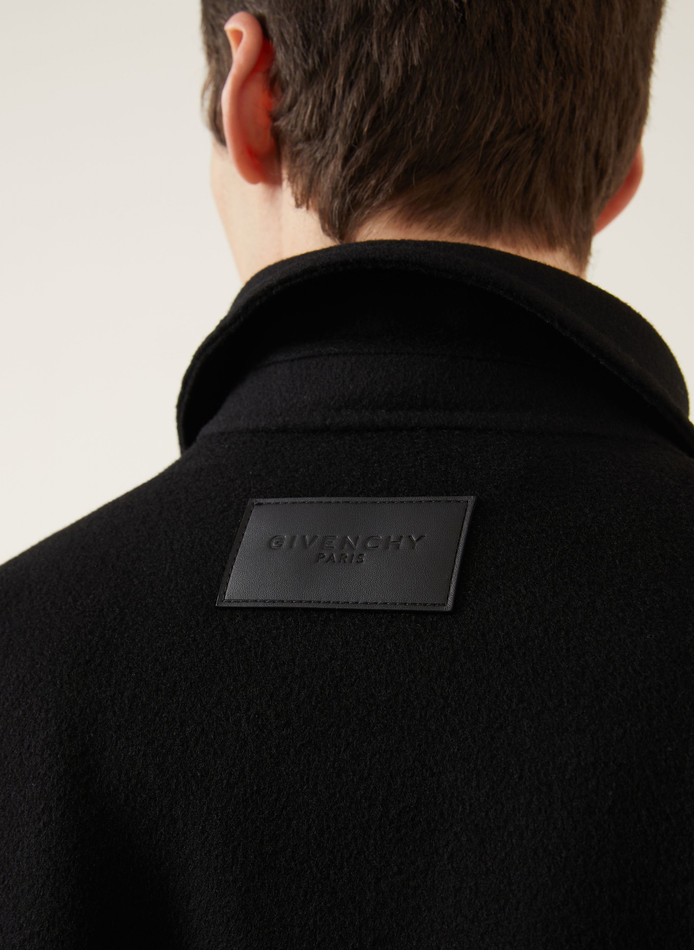 GIVENCHY Overjacket: SCHWARZ