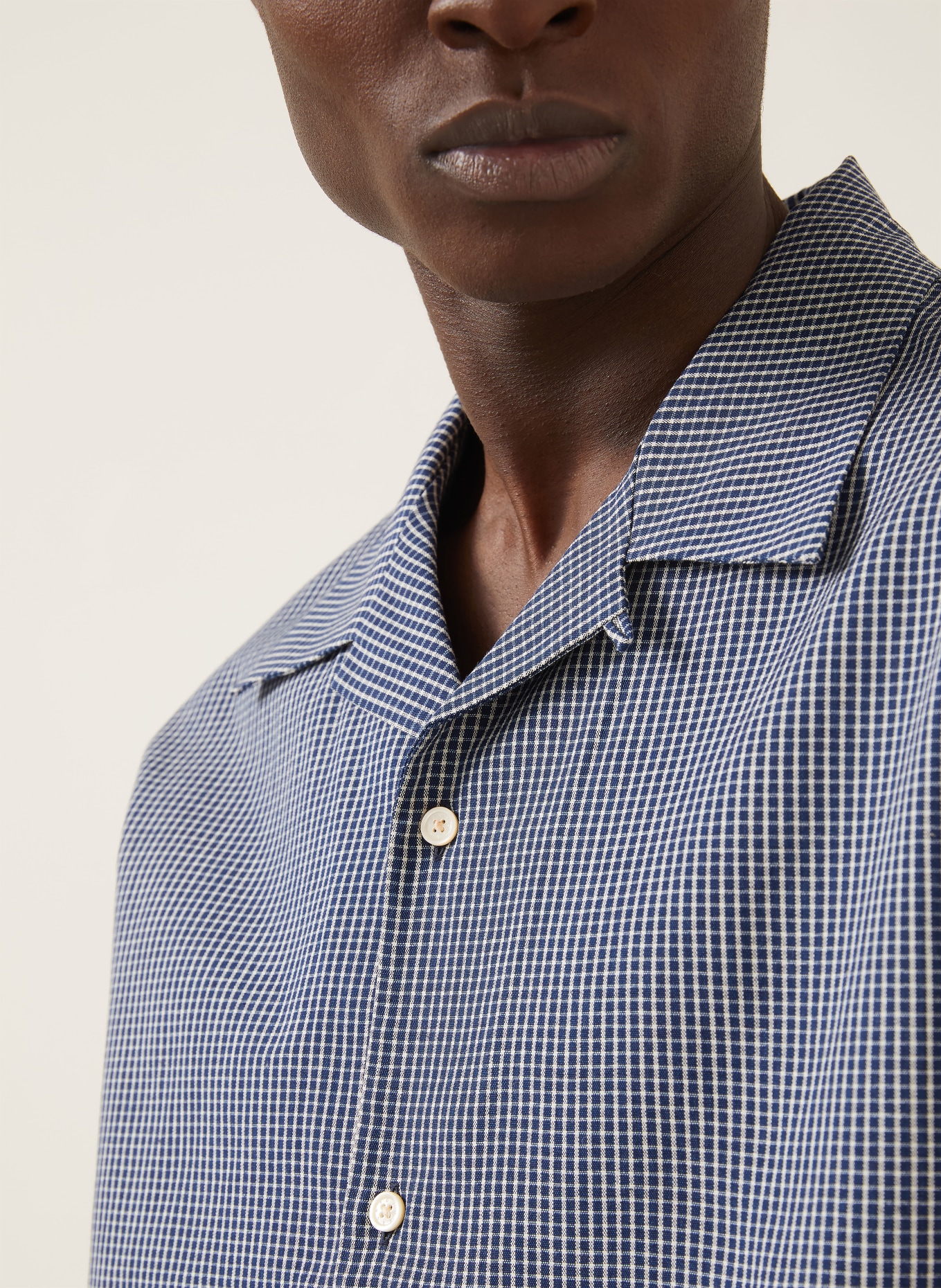 GIVENCHY Resorthemd Comfort Fit: WEISS / BLAU