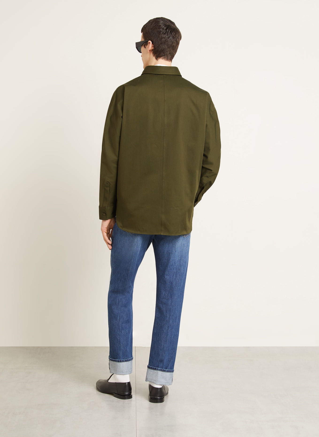 GIVENCHY Płaszcz: OLIWKOWY