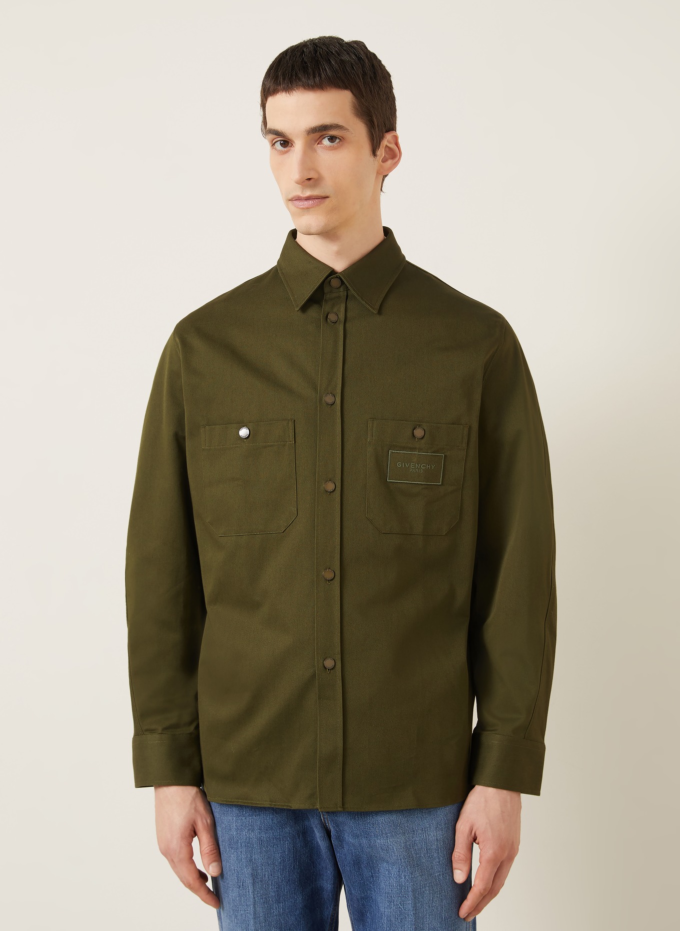 GIVENCHY Płaszcz: OLIWKOWY