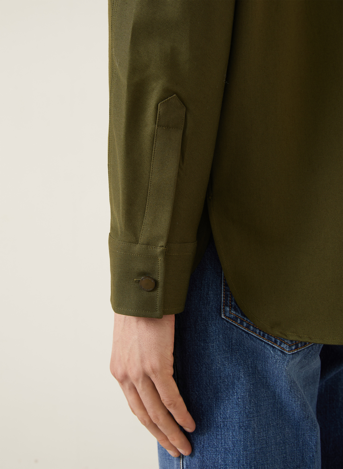 GIVENCHY Płaszcz: OLIWKOWY