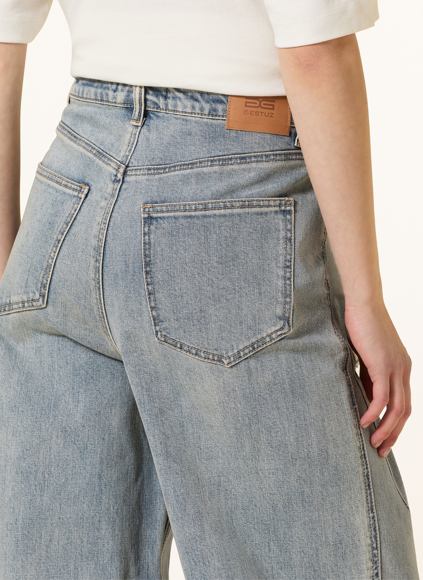 GESTUZ Barell Jeans GZNOMA: 109408 vintage mid blue wash